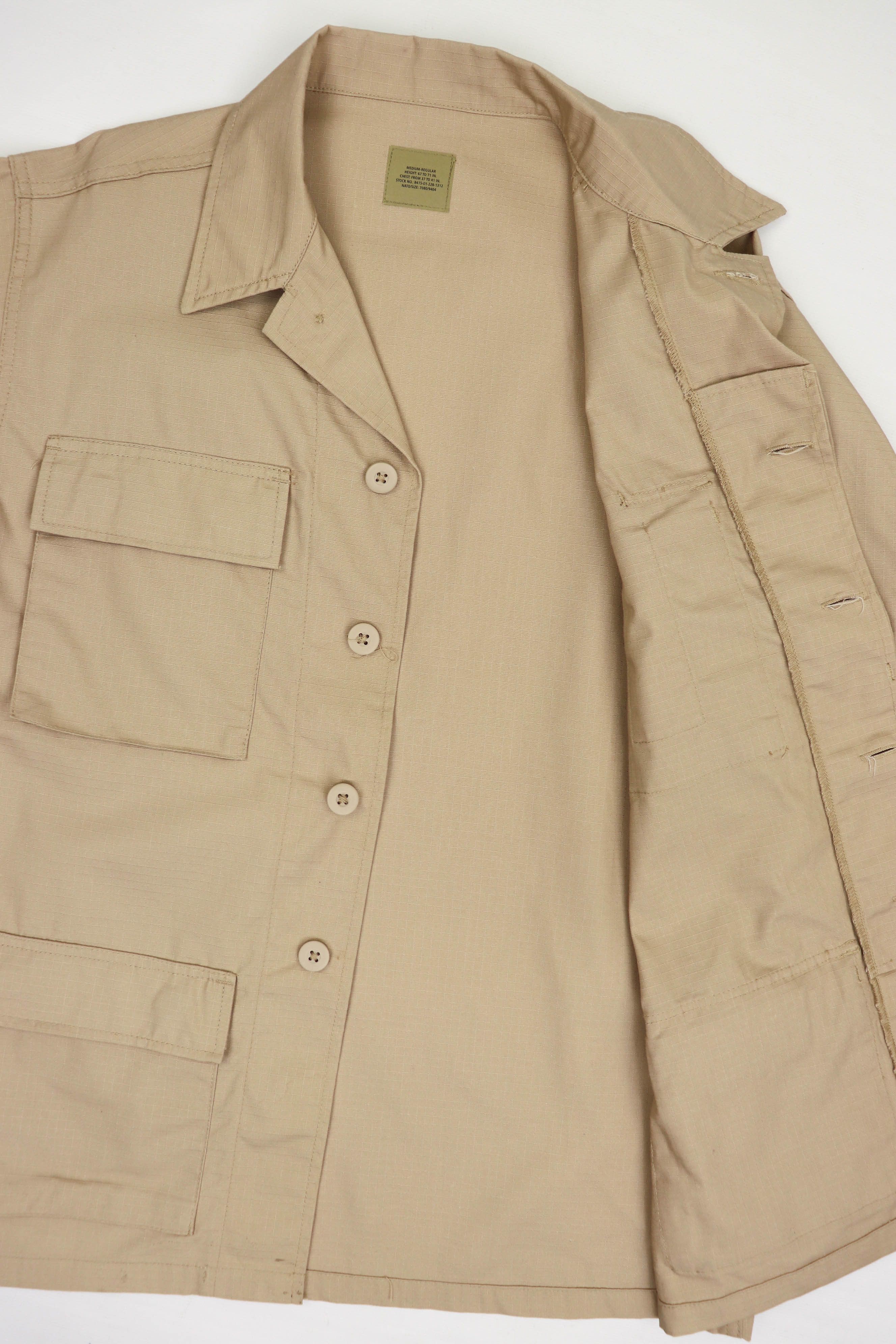 Other US BDU Style R/S Army Desert Beige Field Jacket Size US M / EU 48-50 / 2 - 6 Thumbnail