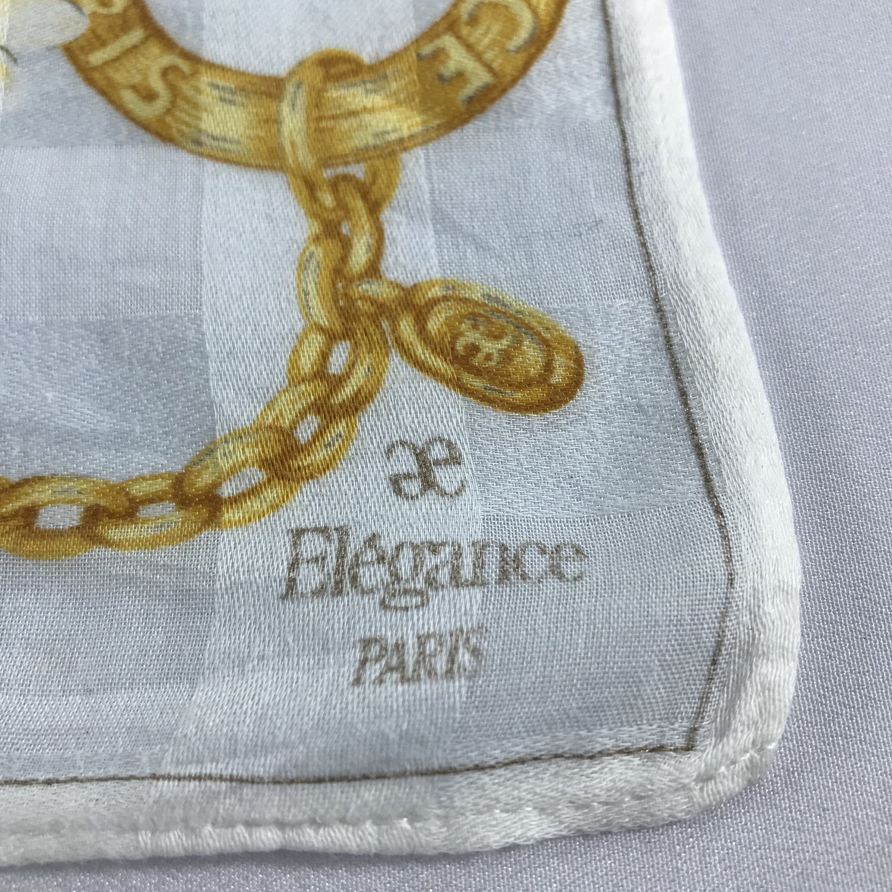 Vintage Elegance Luxury Handkerchief Neckerchief Bandana H959 Size ONE SIZE - 3 Thumbnail