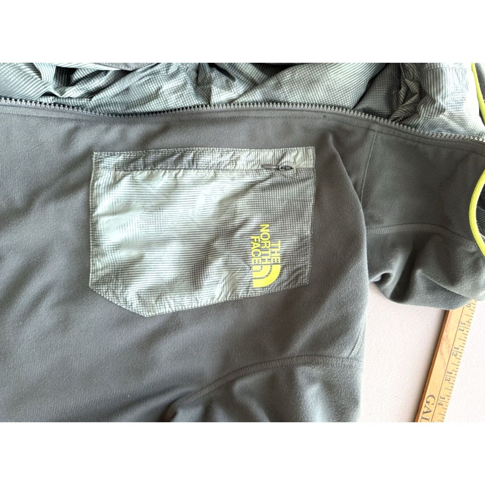The North Face The North Face Mens L Green Nylon Reversible Full Zip Jacket Lightweight Outdoor Travel Puffer Jacket Mens Size US L / EU 52-54 / 3 - 3 Thumbnail