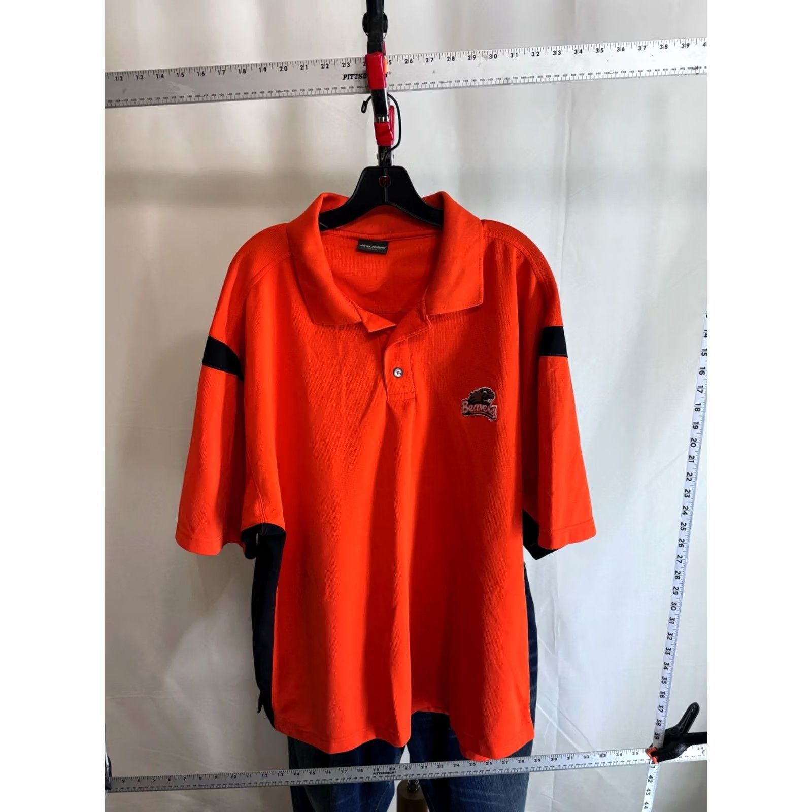 Vintage Nike Pro Edge Embroiderd Oregon Beavers Poly POLO SHIRT 2XL XXL Shirt Mens Polo Oregon Beavers Pro Edge Embroiderd Poly POLO SHIRT 2XL XXL Size US XXL / EU 58 / 5 - 4 Thumbnail