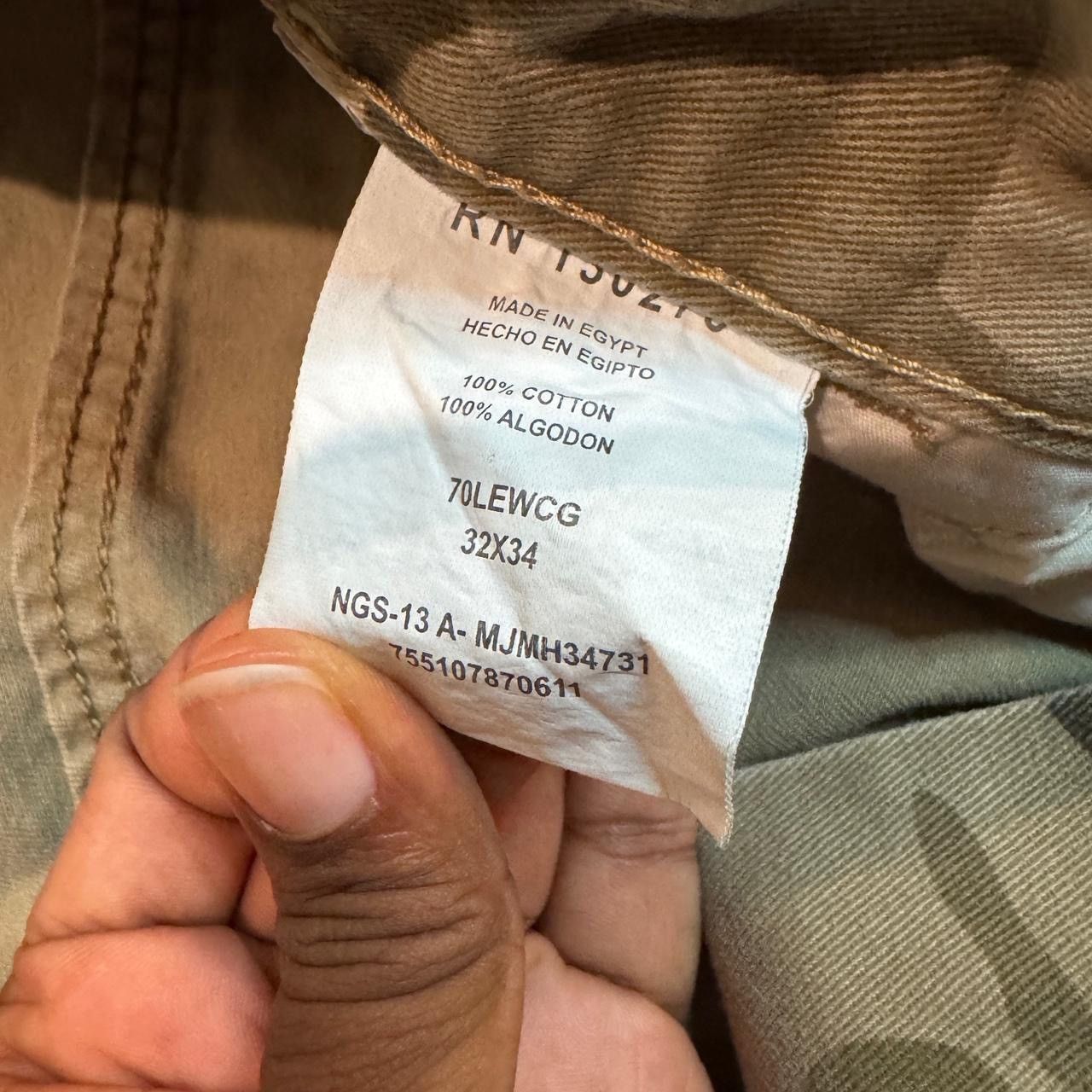 Wrangler Baggy Camo Cargo Pants Size US 30 / EU 46 - 4 Thumbnail