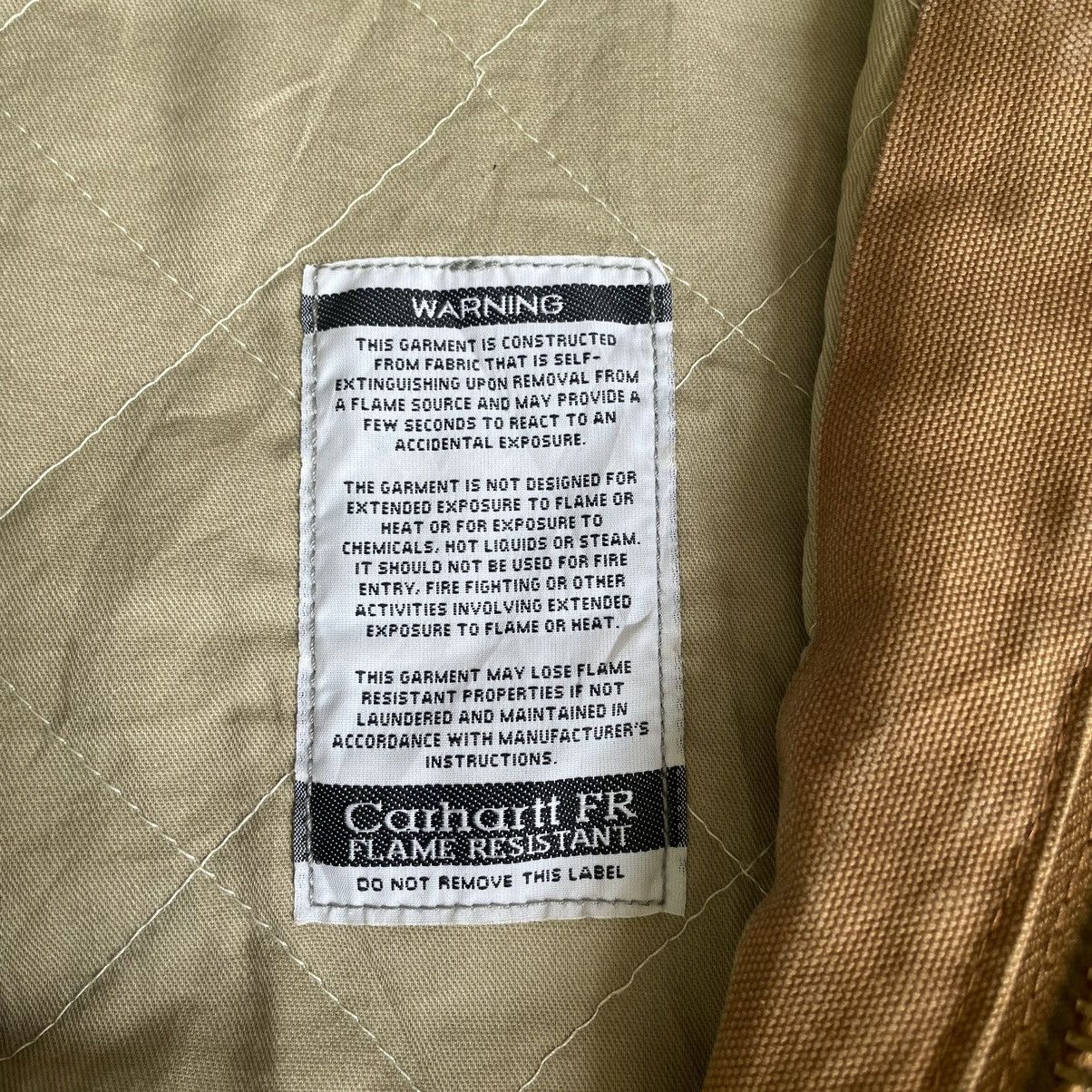 Carhartt Vintage 90s Carhartt FR Detroit Hoodie Fullzipper Jacket Size US XL / EU 56 / 4 - 16 Thumbnail