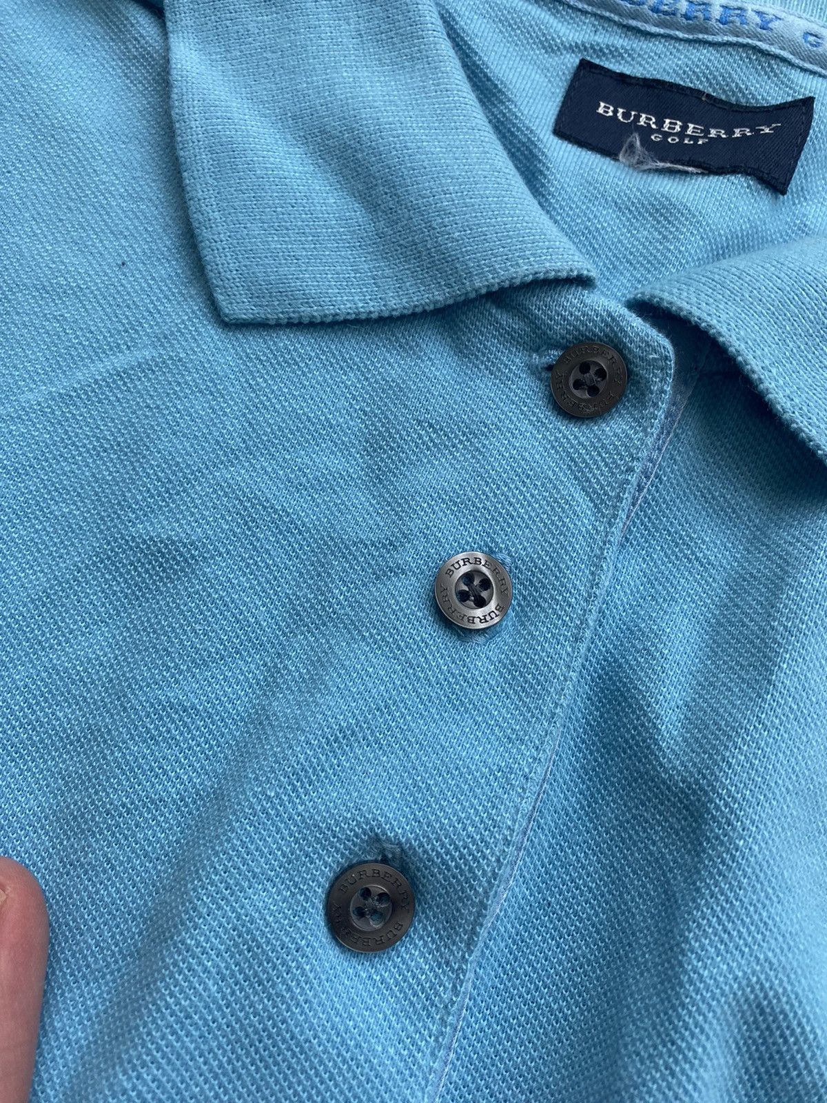 Burberry Rare Burberry Golf polo shirt Luxury Designer Size US L / EU 52-54 / 3 - 4 Thumbnail