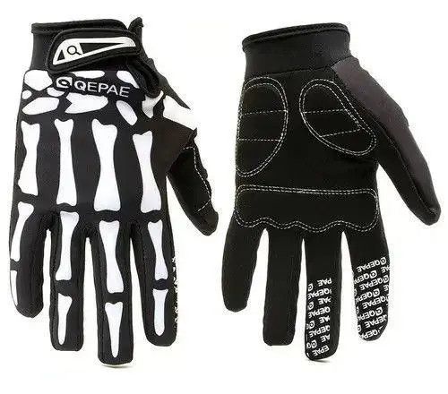 VIBE Skeleton Gloves Size ONE SIZE - 5 Thumbnail
