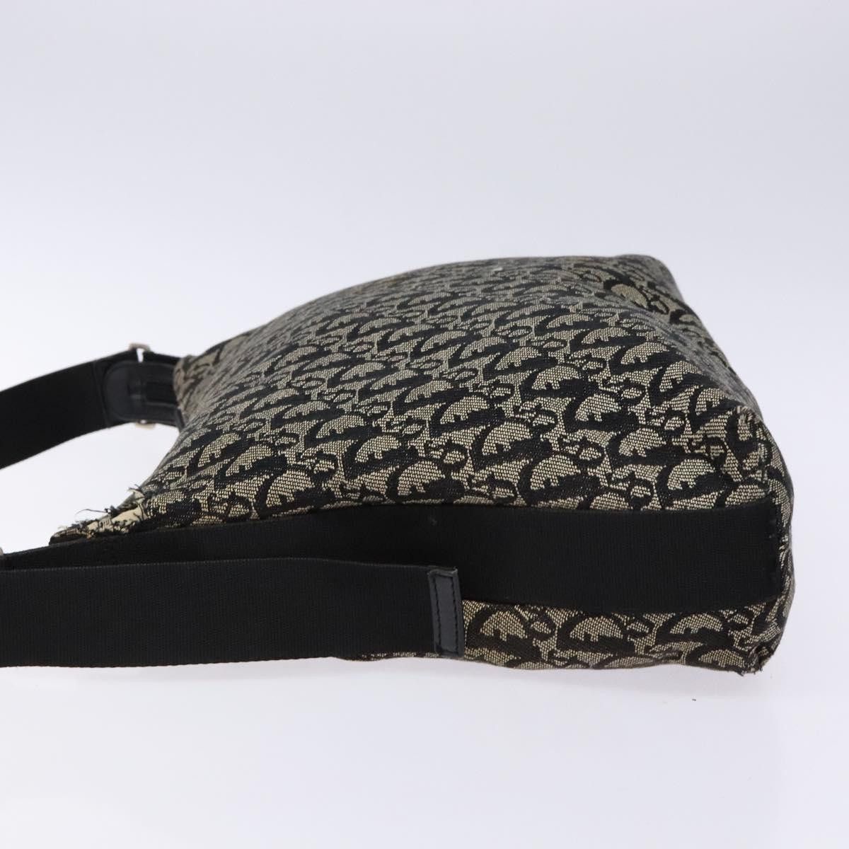 Dior DIOR Trotter Canvas Shoulder Bag Navy Silver Size ONE SIZE - 5 Thumbnail