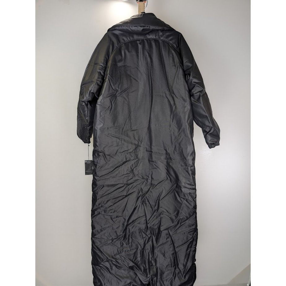 Saint Laurent Paris o1rshd1 Canvas Tech Maxi Coat in Black Size US M / EU 48-50 / 2 - 16 Thumbnail