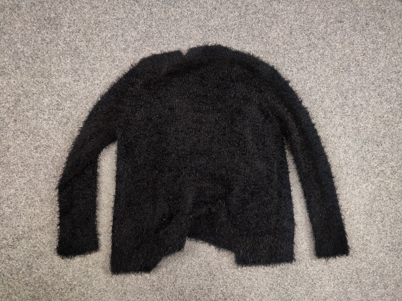 Japanese Brand × Vintage Vintage 90's Japanese Cardigan Mohair Style Fuzzy Sweater Size US M / EU 48-50 / 2 - 7 Thumbnail