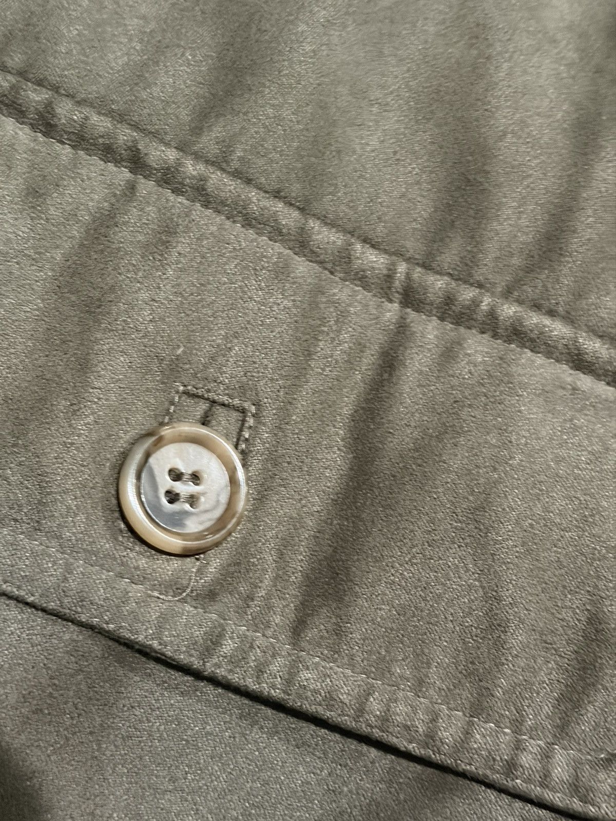 Vintage Vintage Brown Faux Suede Field Jacket Size L Size US L / EU 52-54 / 3 - 2 Thumbnail