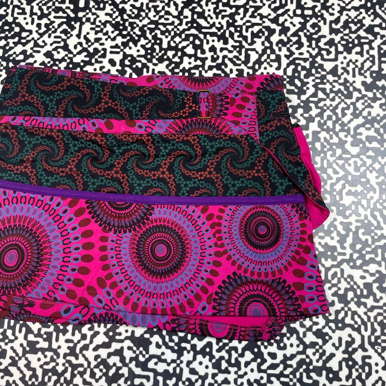 Japanese Brand Vintage Y2K Japanese Retro Hippie Sexy Style Mini Skirt Size 28" / US 6 / IT 42 - 12 Thumbnail