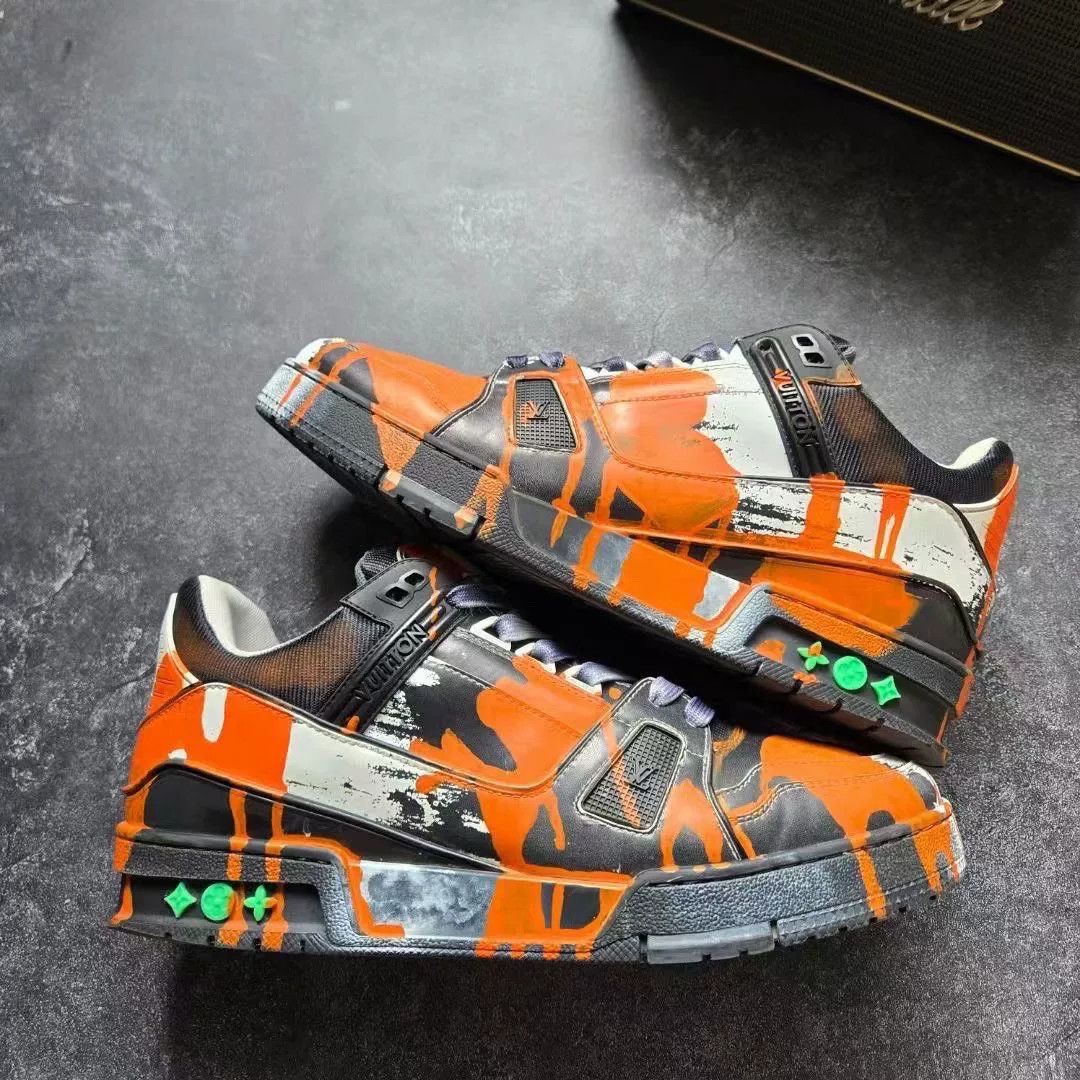 Louis Vuitton Louis Vuitton LV Trainer 2025 Artist Graffiti Size US 8 / EU 41 - 1 Thumbnail