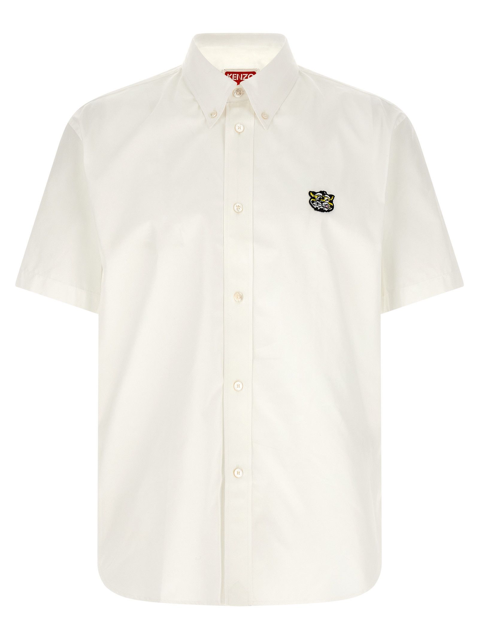Kenzo 'Wild Tiger Crest' Shirt Size US S / EU 44-46 / 1 - 1 Thumbnail