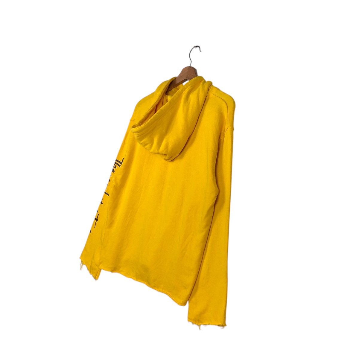Japanese Brand 📌Distressed Design Rich Yellow Hoodie Sweatshirt Nu Skool Size US L / EU 52-54 / 3 - 14 Thumbnail