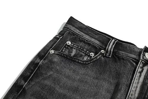StraightFaded Black Washed Damage Baggy jeans y2k 90’s retro style Size US 32 / EU 48 - 2 Thumbnail