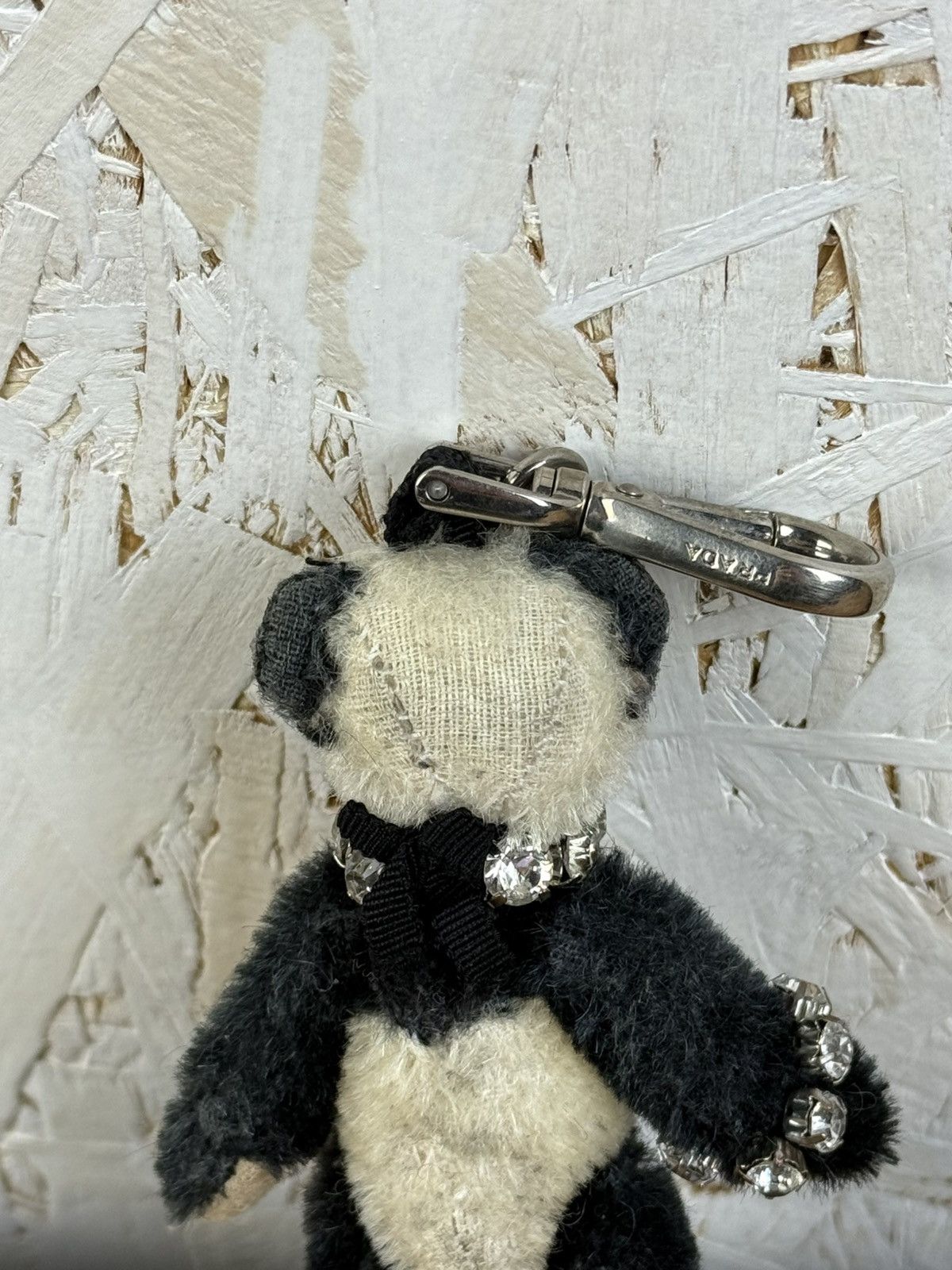 Prada Prada Panda Bear Bag Charm Keychain Key Holder Size ONE SIZE - 7 Thumbnail