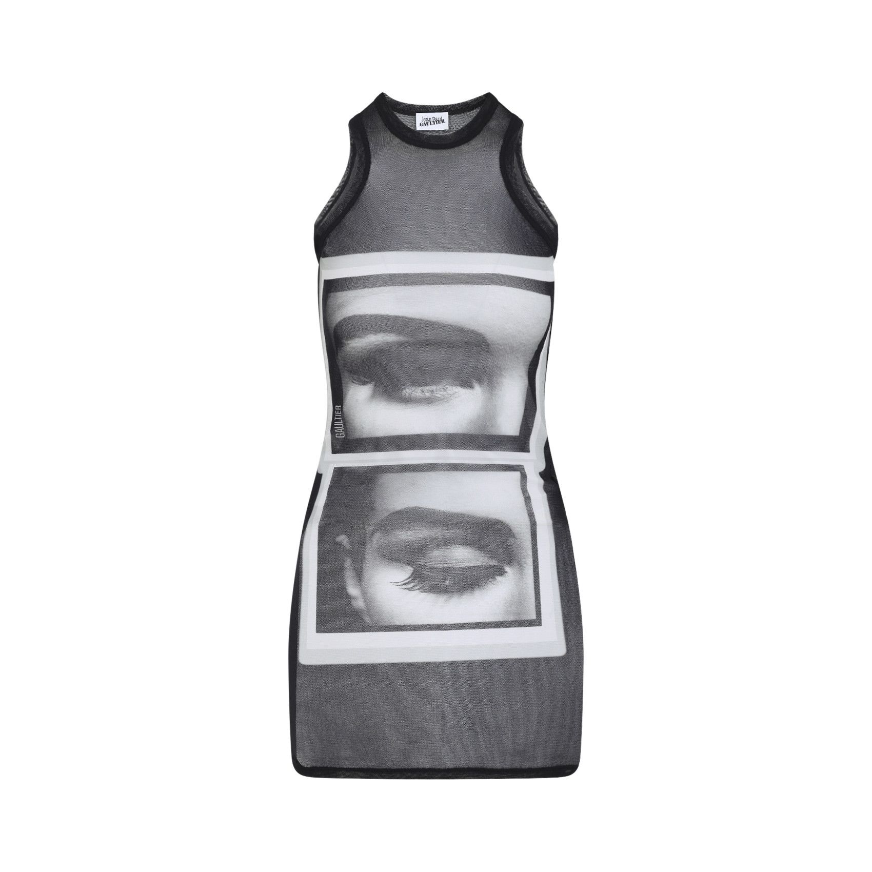 Jean Paul Gaultier Eyes and Lips Mini Dress