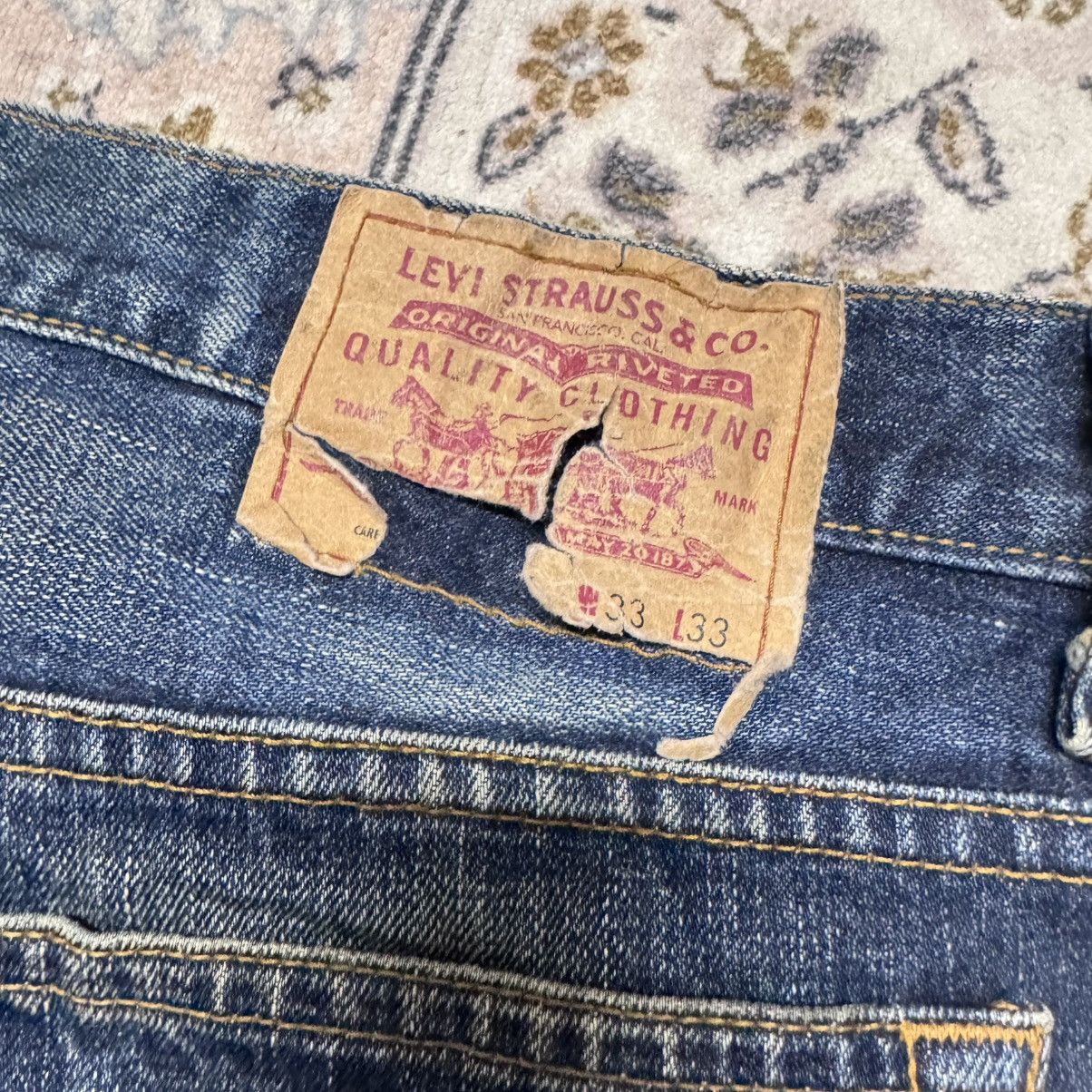 Levi's Vintage Levis 517 Denim Flare Jeans Hedi Slimane Size US 33 - 14 Thumbnail