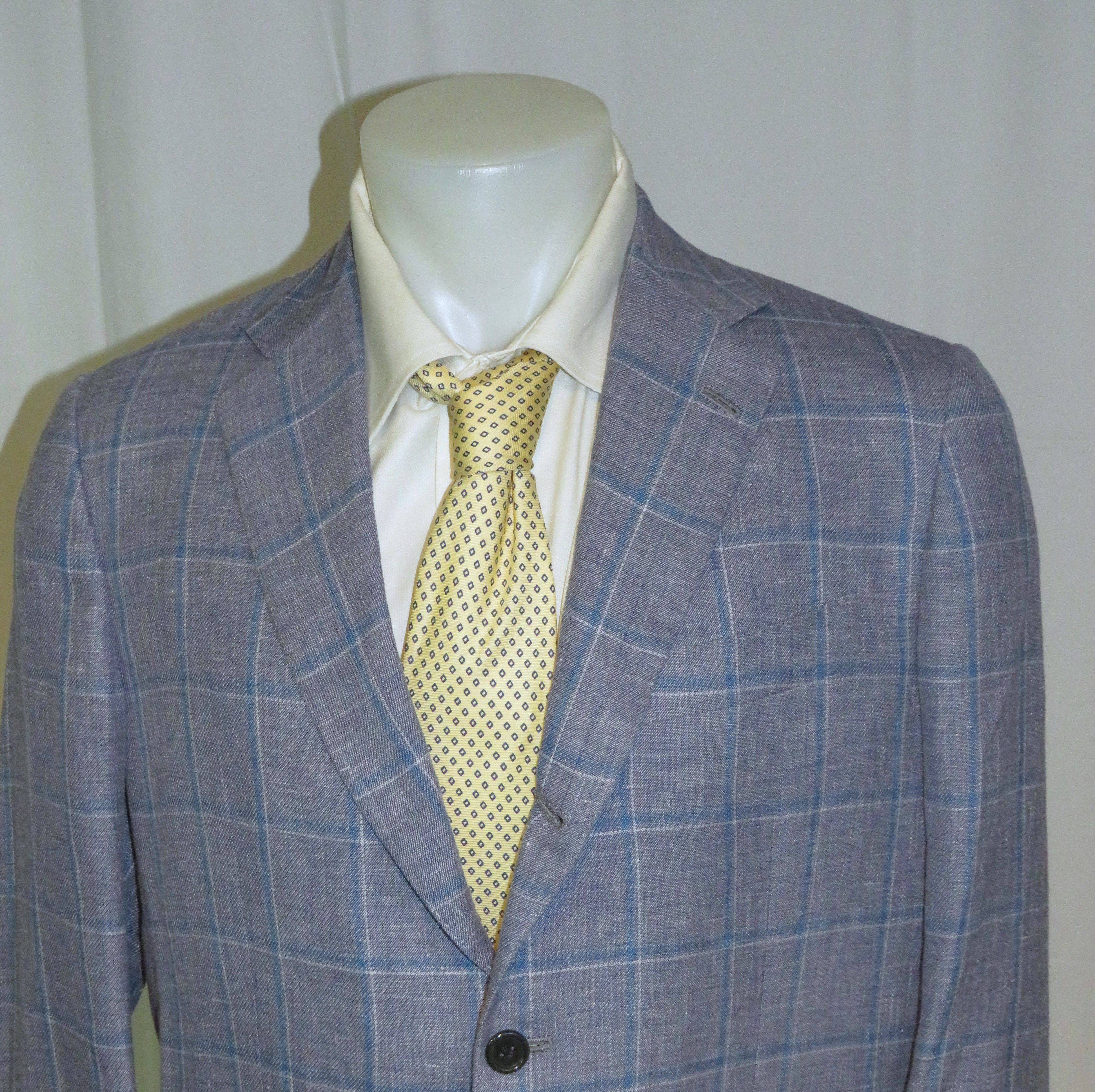 Kiton Cashmere Cotton Silk Three Roll Two Blazer 46R NWT $6295 Size 46R - 2 Thumbnail