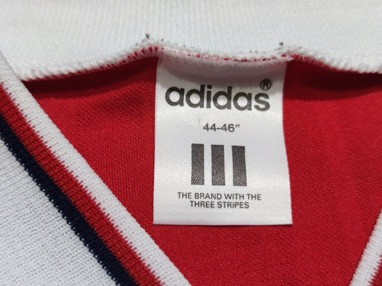 Adidas Adidas Equipment Arsenal 1992-1993 Home Shirt Jersey 44-46 Size US L / EU 52-54 / 3 - 9 Thumbnail