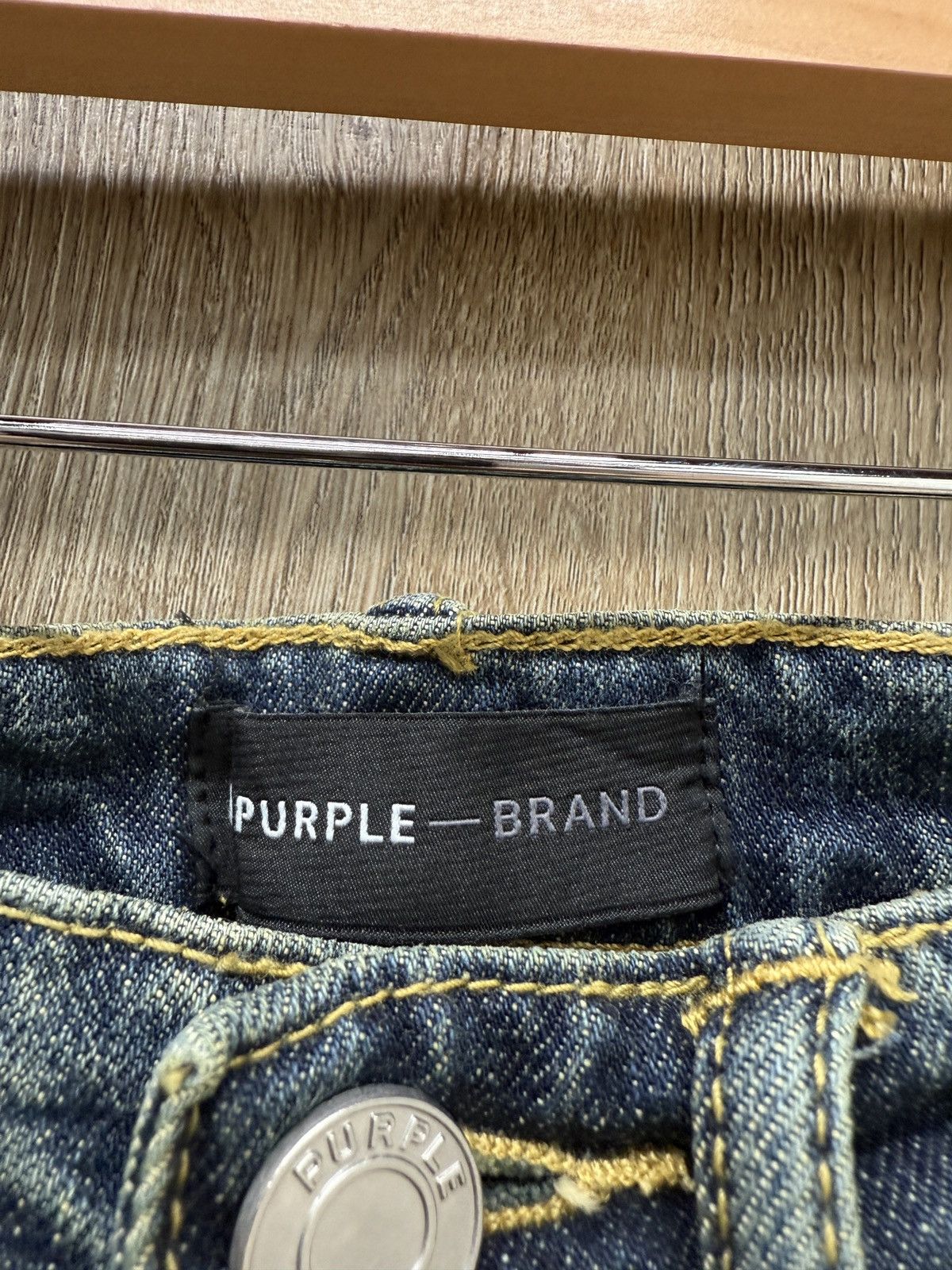 Purple Purple Brand Blue Denim Jeans Size US 29 - 6 Thumbnail