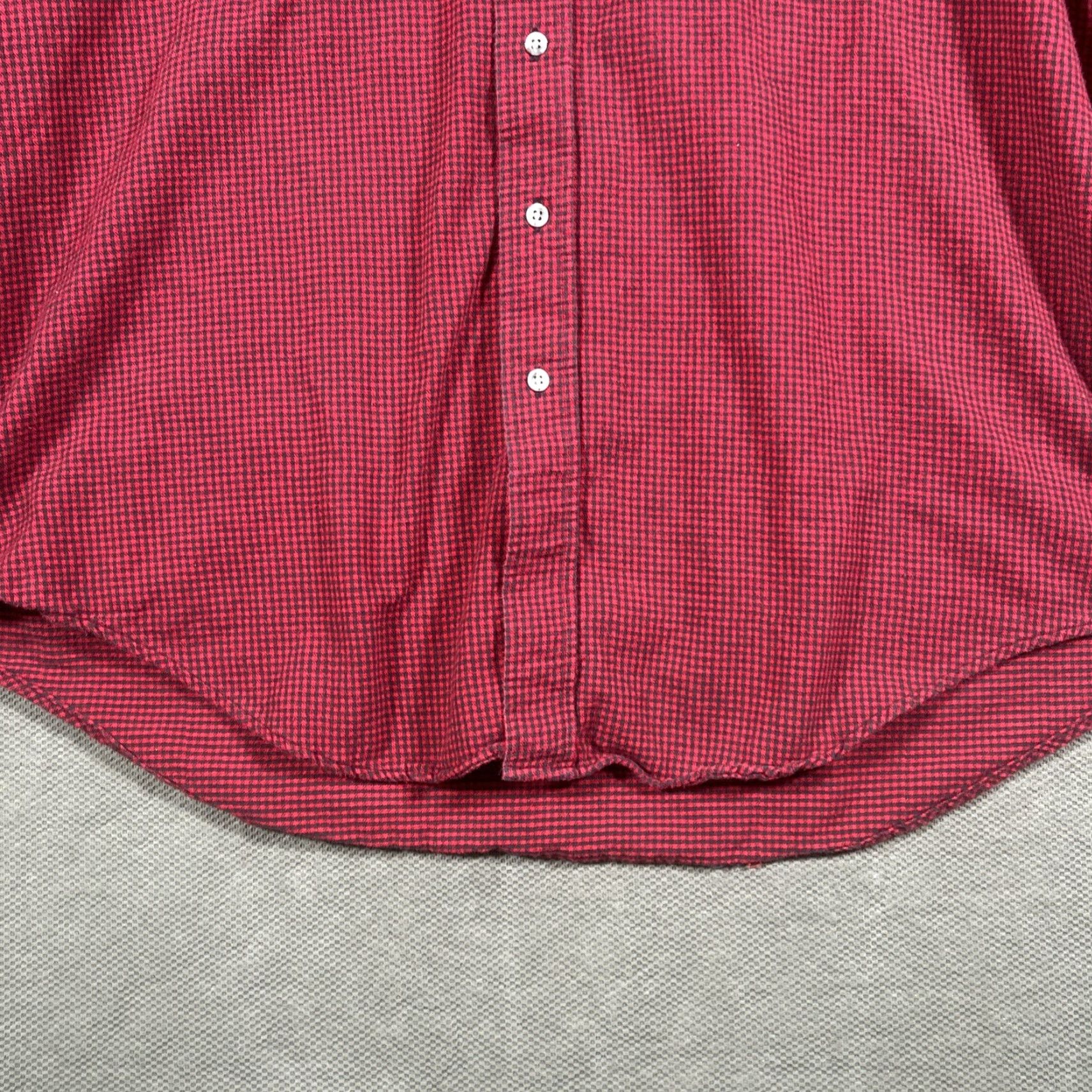 Vintage VINTAGE L.L. Bean Button-Up Long Sleeve Shirt Big 2X Red Plaid Flannel USA Men Size US XXL / EU 58 / 5 - 7 Thumbnail