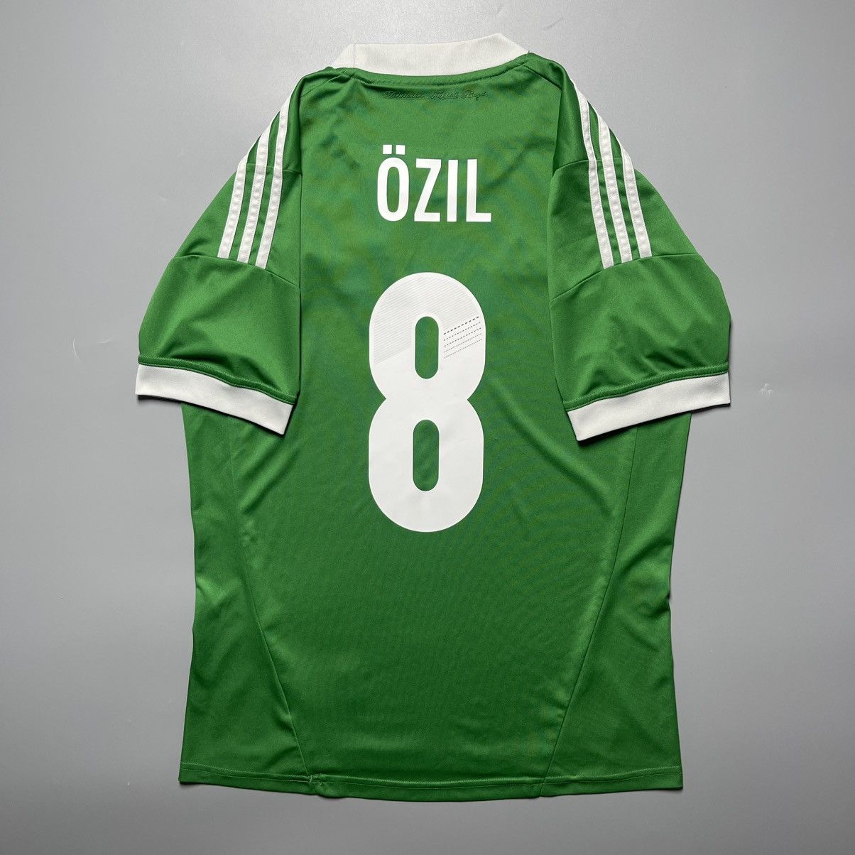Adidas YOUTH SIZE GERMANY ADIDAS 2012 EURO AWAY JERSEY #8 OZIL Size US S / EU 44-46 / 1 - 1 Thumbnail