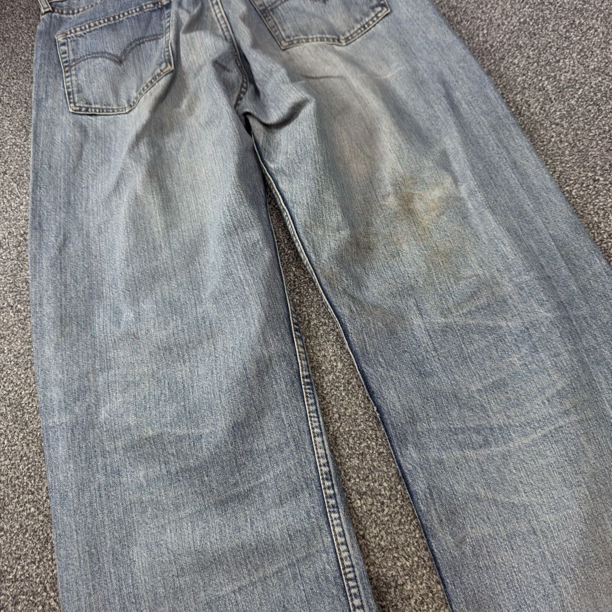 Engineered Garments × Levi's Vintage 1996 Levis 512 Faded Baggy Grunge Denim Jeans y2k Size US 36 / EU 52 - 10 Thumbnail