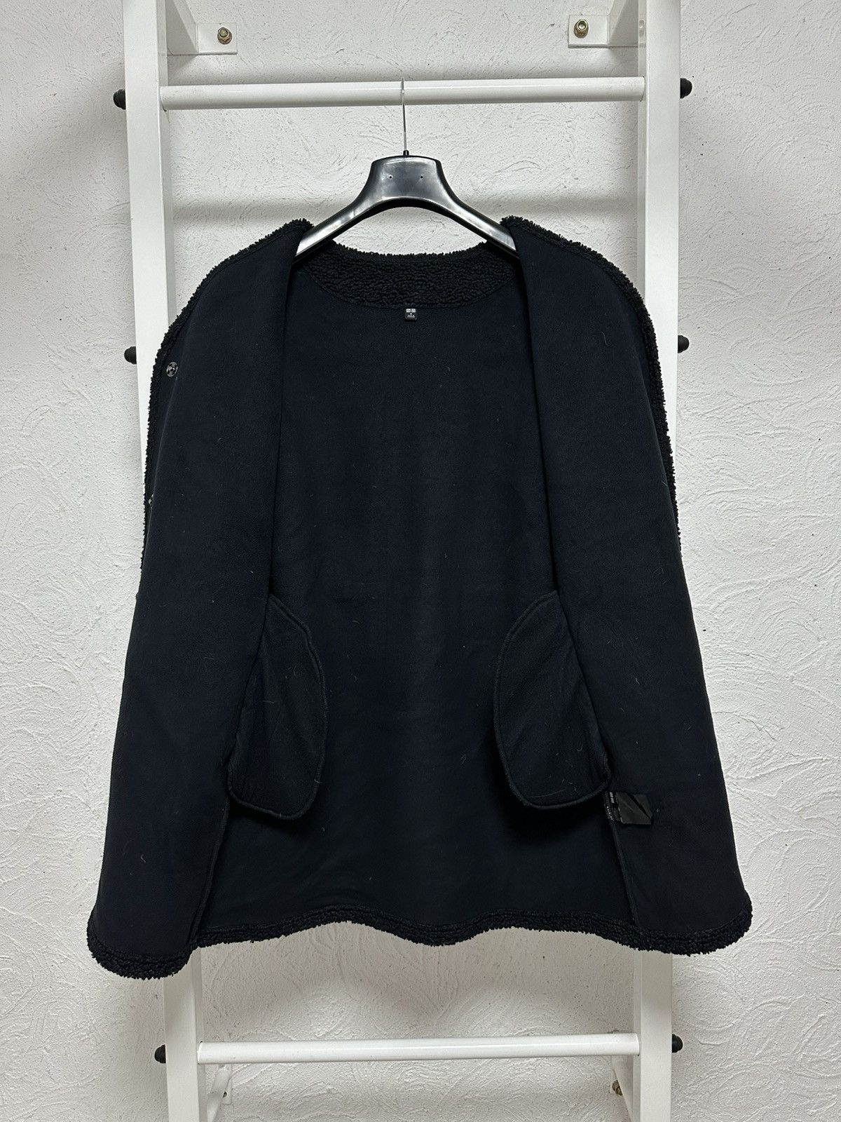 Japanese Brand × Uniqlo × Vintage Uniqlo Sherpa Jacket Japanese Style M Size Y2K Vintage Size M / US 6-8 / IT 42-44 - 5 Thumbnail
