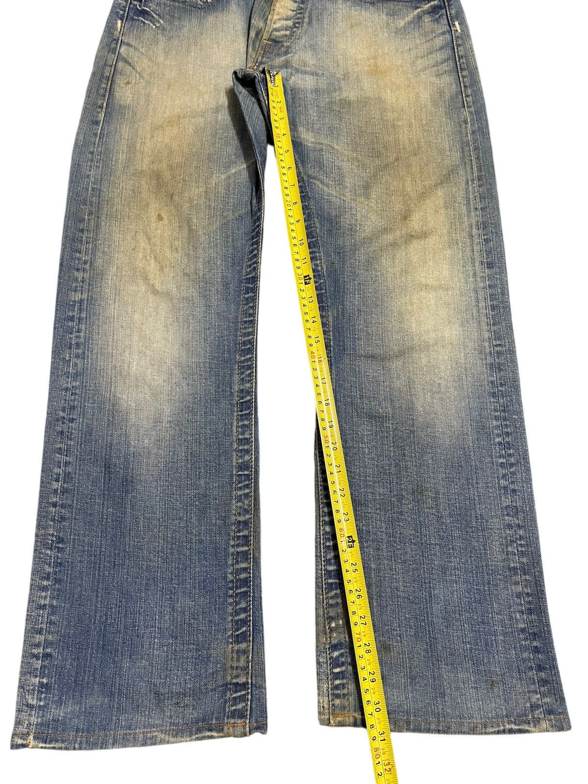 Replay Vintage Replay Mud Wash Classic Style Loose Jeans Size US 36 / EU 52 - 16 Thumbnail