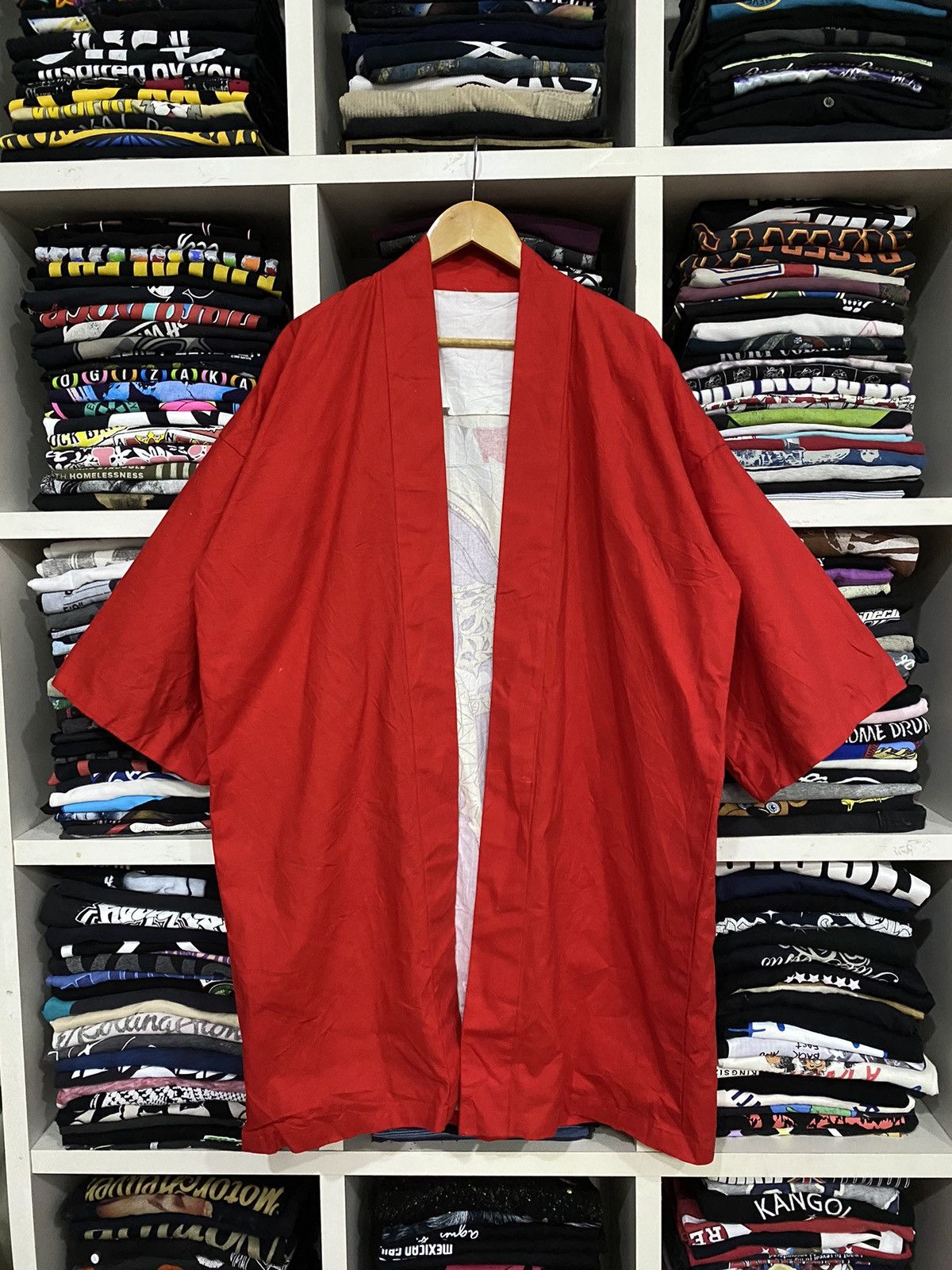 Vintage Vintage Japanesse Kimono Jacket Size US XXL / EU 58 / 5 - 2 Thumbnail