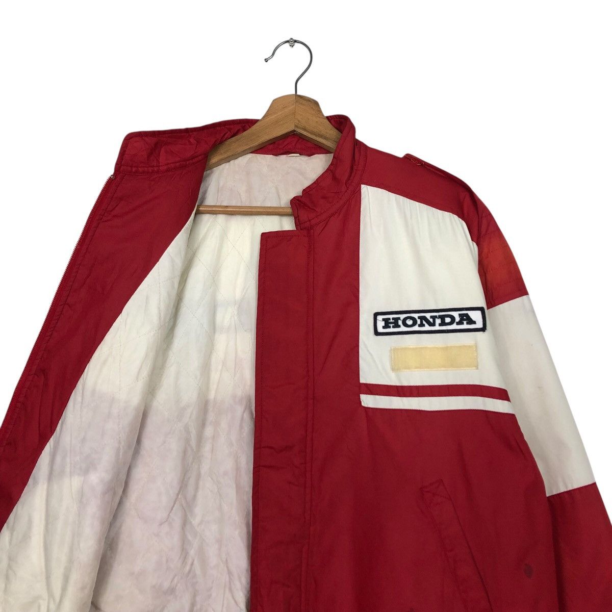 Honda × Vintage 📌Vintage Bomber Jacket Honda Racing Big Logo Spell Out Size US M / EU 48-50 / 2 - 13 Thumbnail