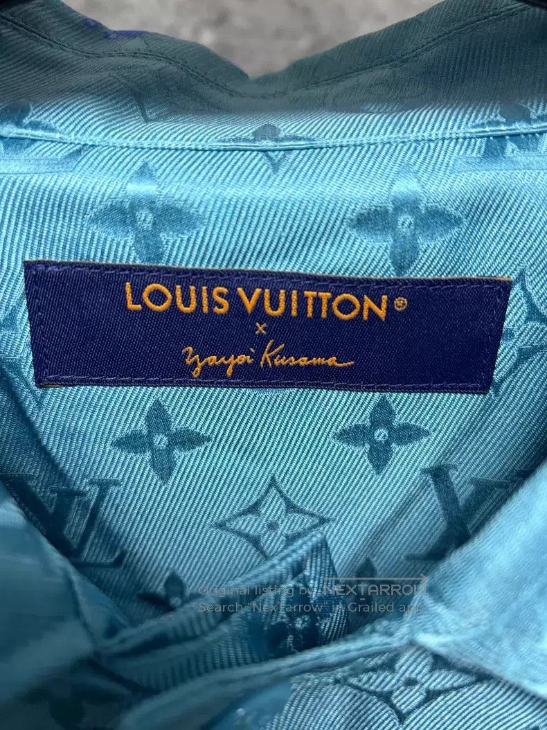 Louis Vuitton Louis Vuitton Yayoi Kusama Co-branded Short Sleeve Shirt Size US XL / EU 56 / 4 - 3 Thumbnail
