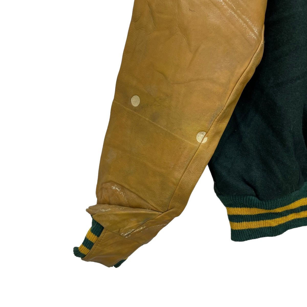 Golden Bear Trashed Vintage Golden Bear varsity Jacket Made In Usa Size US S / EU 44-46 / 1 - 5 Thumbnail