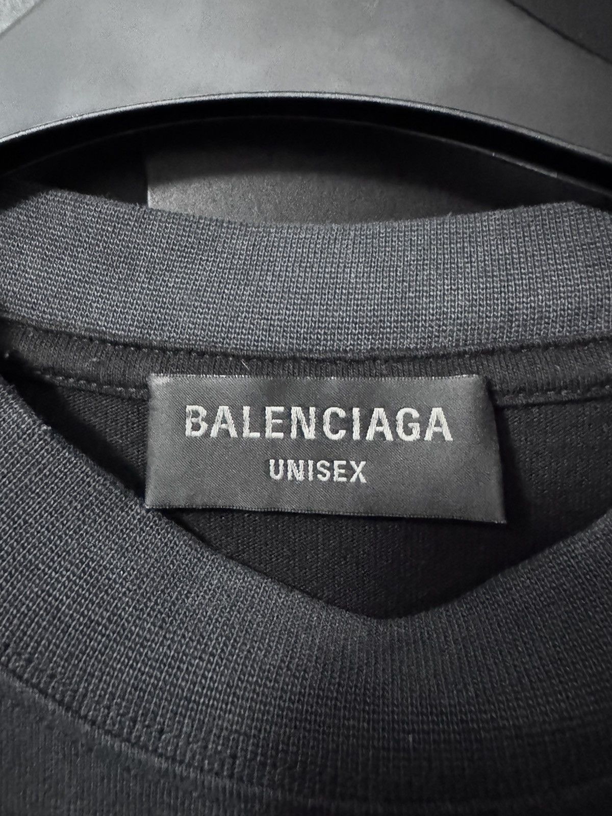 Balenciaga Balenciaga Upside Down Band Oversized Tee BLUELLE🌊 Size US M / EU 48-50 / 2 - 4 Thumbnail