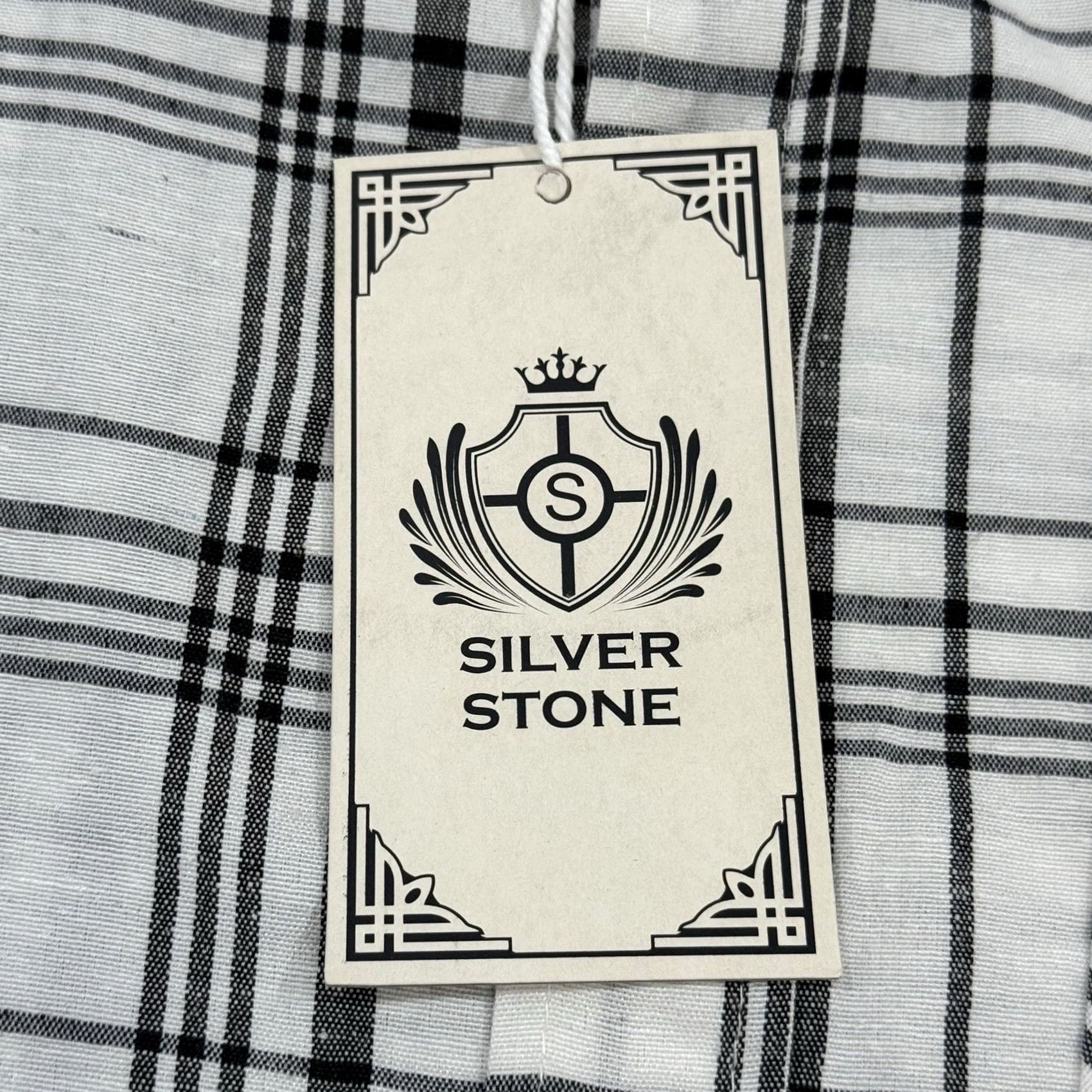 Vintage Silverstone Collection Western Plaid Oxford Button Down Canvas Shirt Men’s 2XL Size US XXL / EU 58 / 5 - 5 Thumbnail