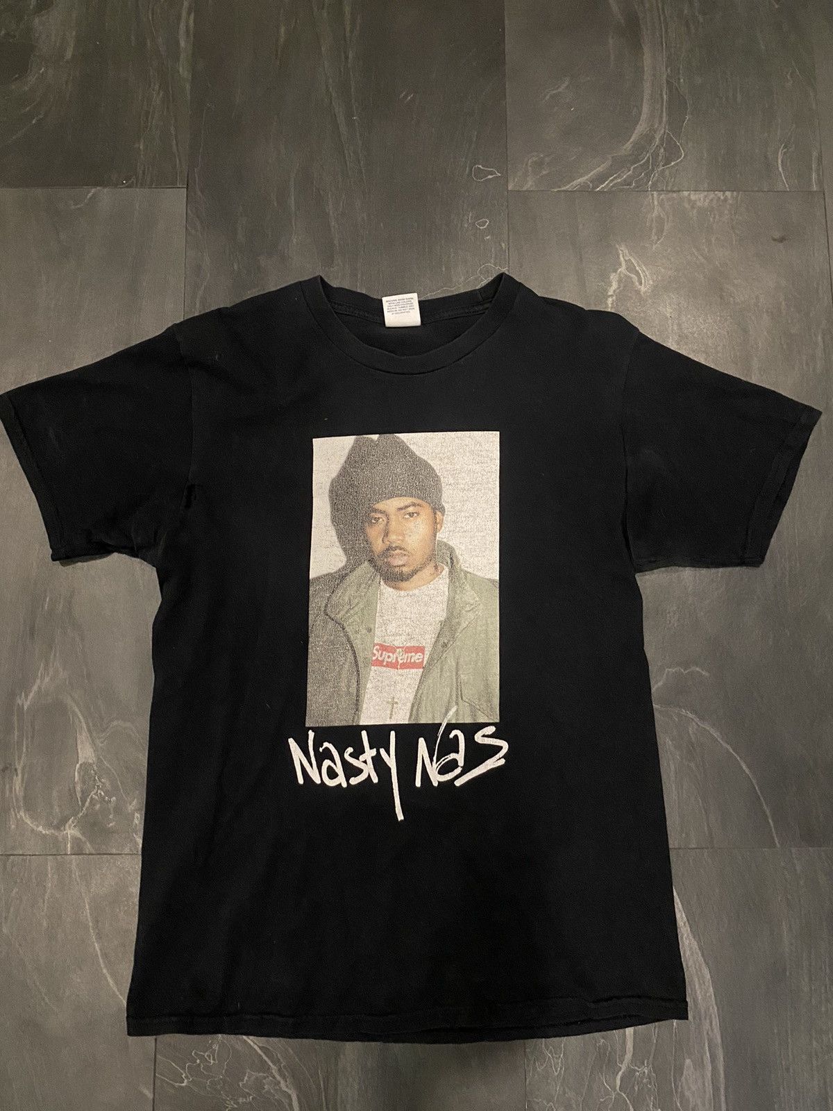 Supreme nasty nas t shirt online