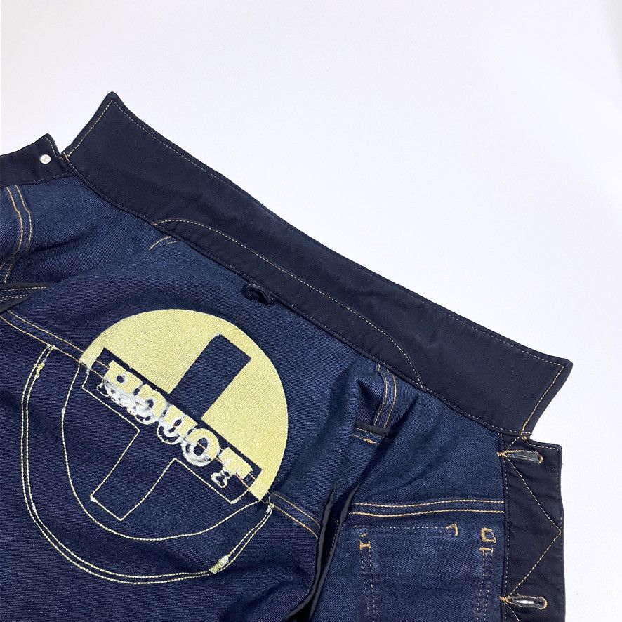 Japanese Brand Tough Jeansmith – Washed Blue Denim Embroidered Jacket Size S / US 4 / IT 40 - 10 Thumbnail