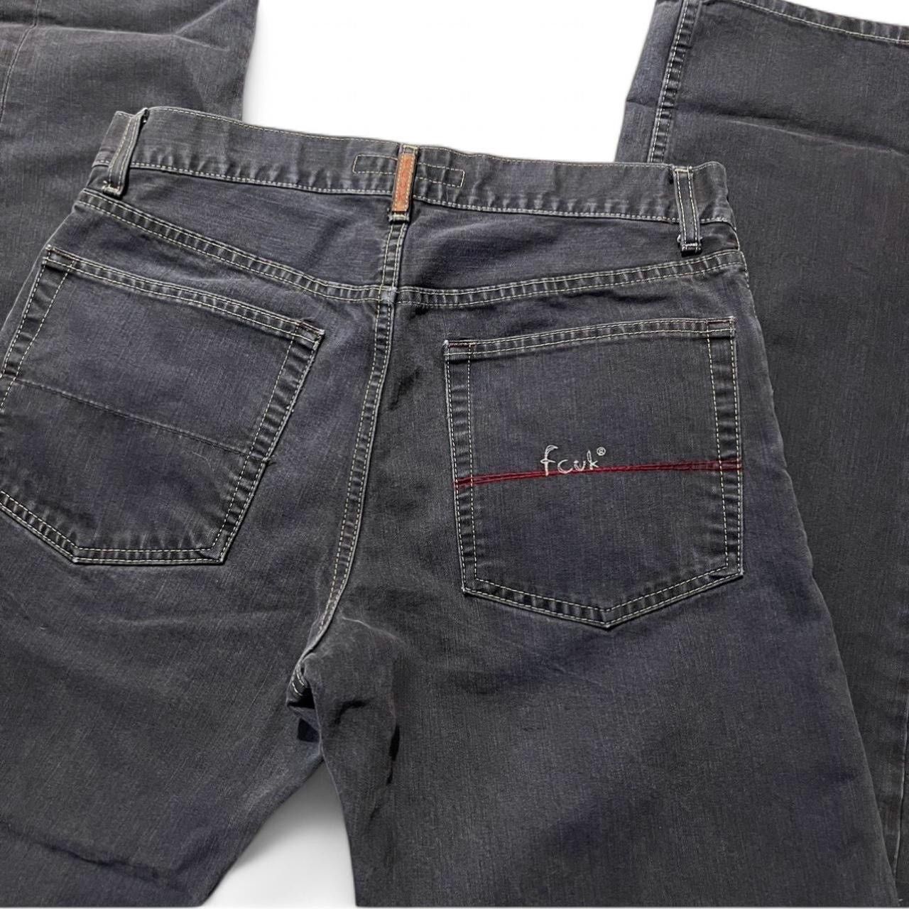 FCUK vintage fcuk baggy wide leg jeans Size US 30 / EU 46 - 3 Thumbnail