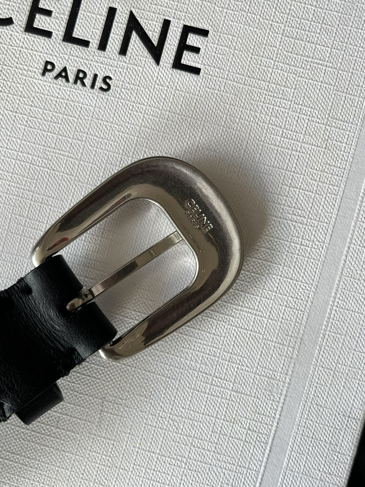 Celine × Hedi Slimane SS22 Celine Cosmic Cruiser Metal Link Western Belt Hedi Era Size ONE SIZE - 6 Thumbnail