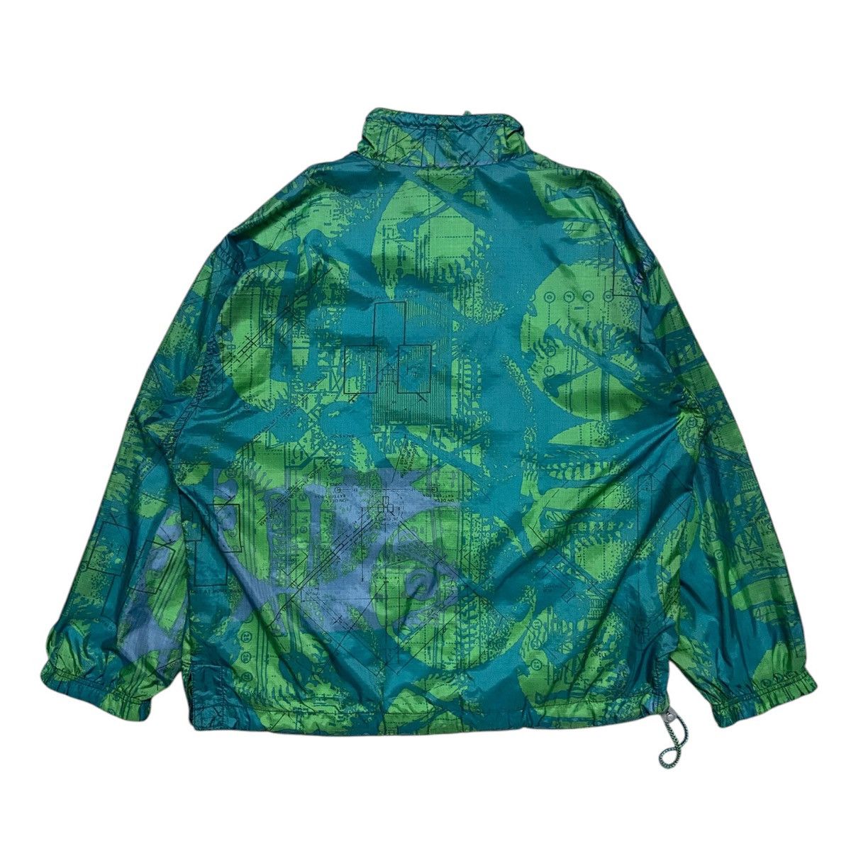 Nike × Nike ACG × Vintage Vintage Nike Anorak Halfzip Jacket Size US L / EU 52-54 / 3 - 3 Thumbnail