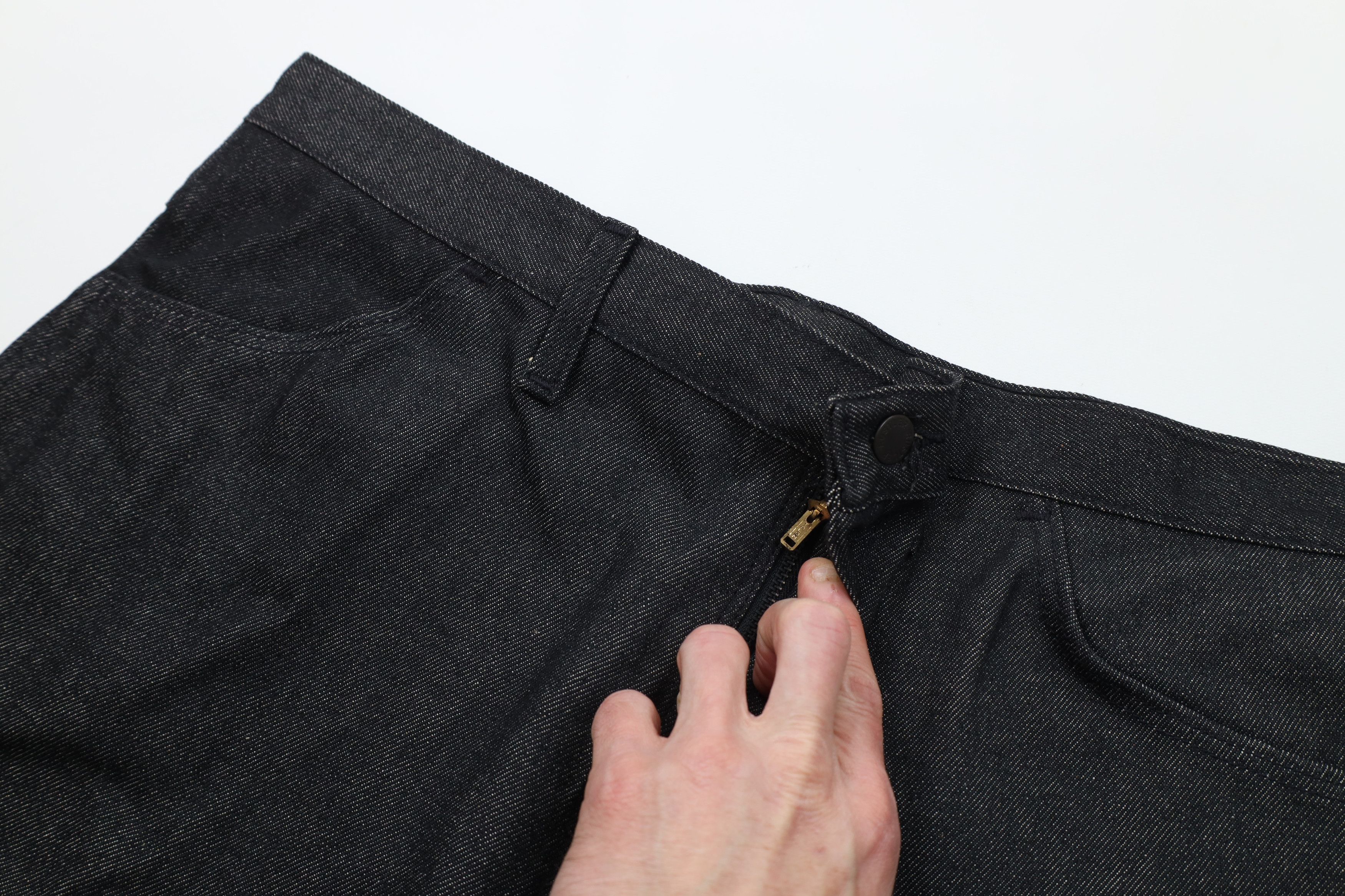 Wrangler Deadstock Vintage 70s Wrangler Rustler Jeans Black USA Size US 40 / EU 56 - 6 Thumbnail