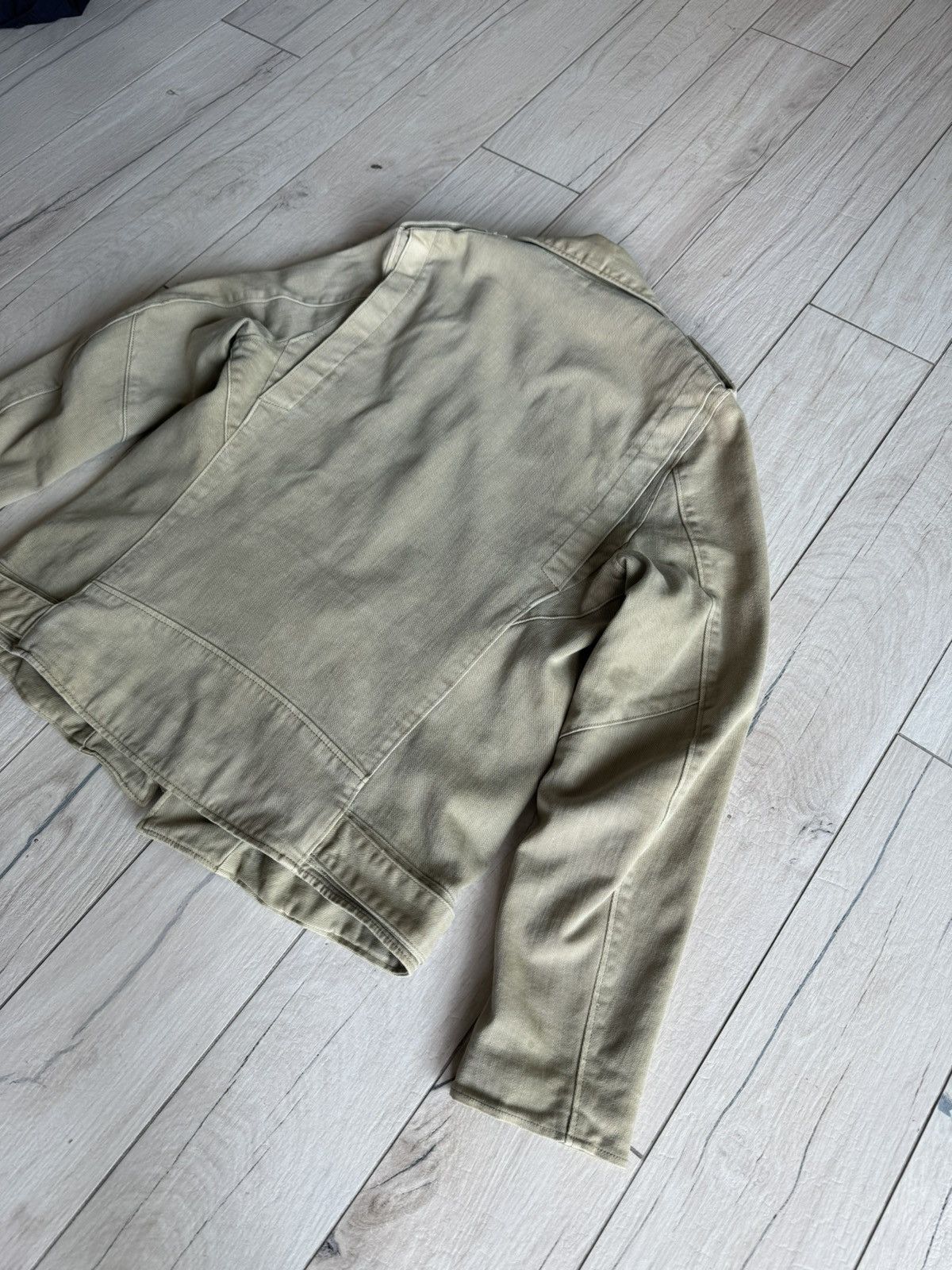 Balmain Balmain Decarnin Era Beige Biker Size US L / EU 52-54 / 3 - 6 Thumbnail