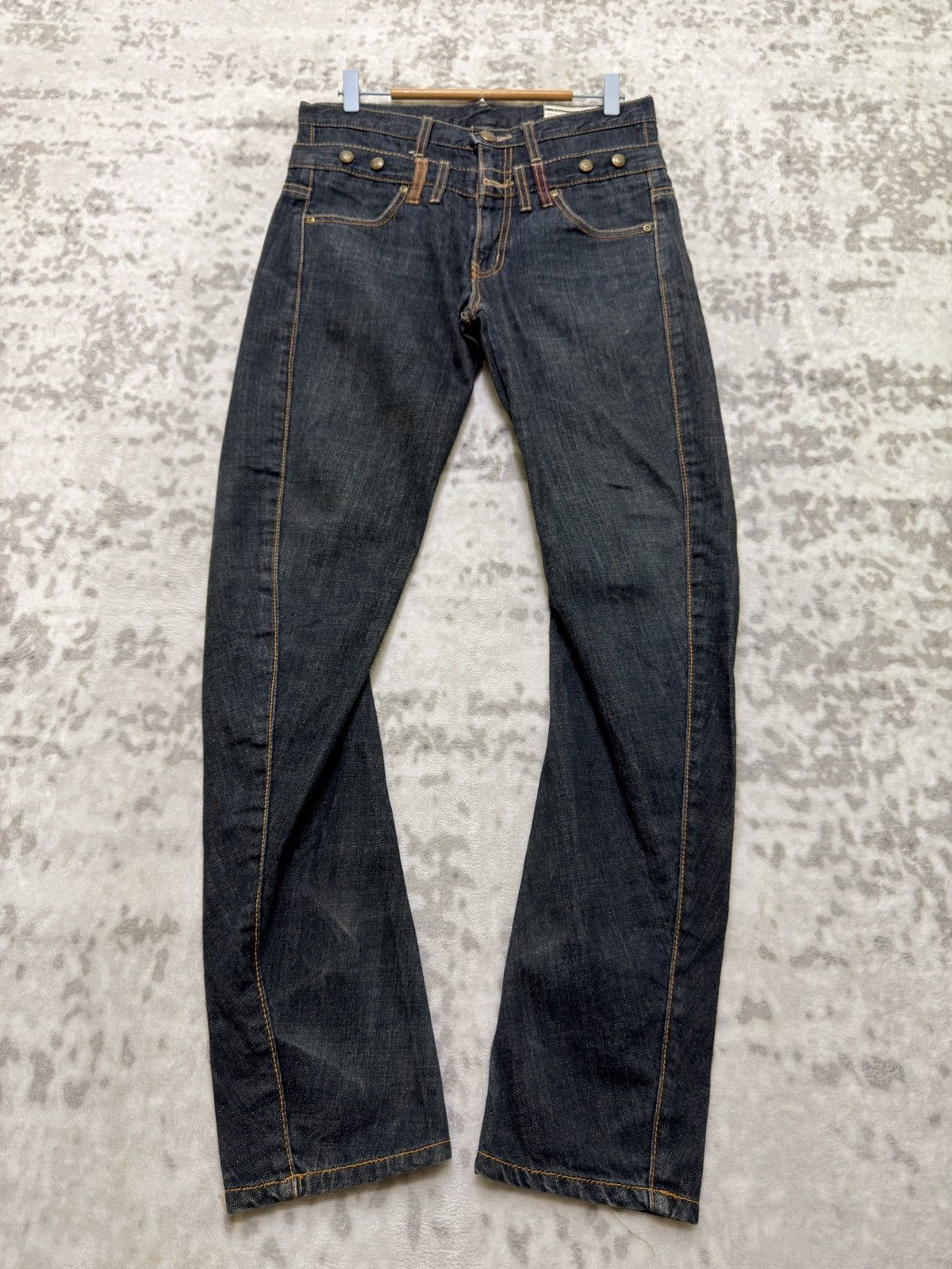 Hysteric Glamour Hysteric Glamour Style Double Waist J Curve Leg Denim Jeans Size US 30 / EU 46 - 1 Thumbnail