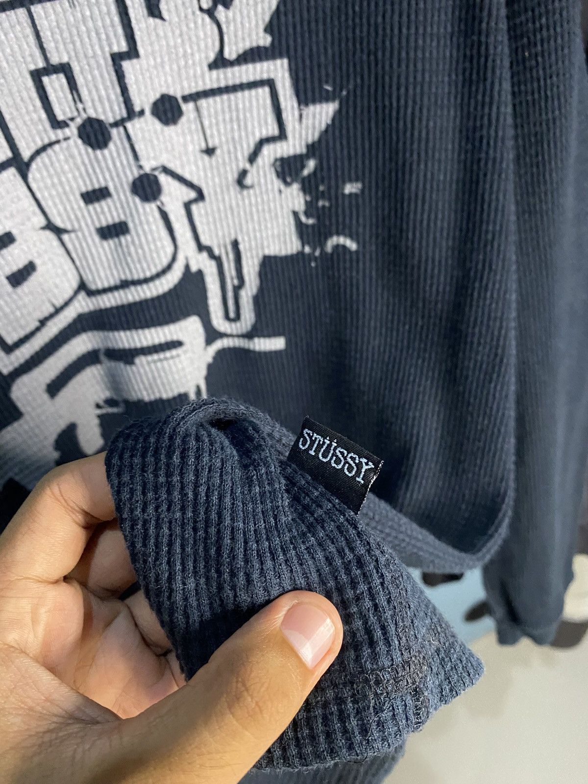 Stussy stussy unity is our force waffle 90’s Size US L / EU 52-54 / 3 - 4 Thumbnail