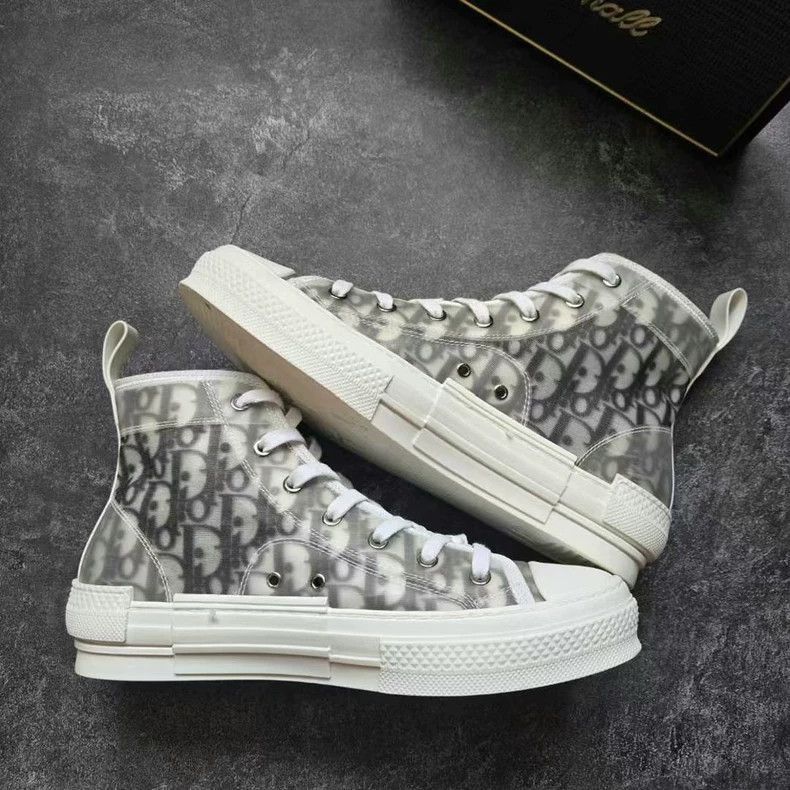 Dior dior b23 high top sneakers Size US 10 / EU 43 - 2 Thumbnail