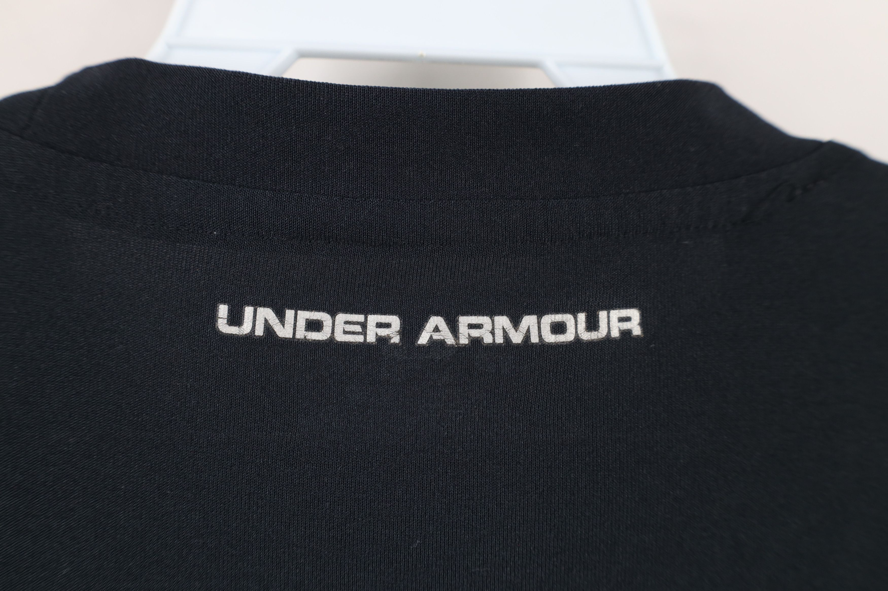 Under Armour × Vintage Under Armour Distressed Short Sleeve Running Gym T-Shirt Size US M / EU 48-50 / 2 - 9 Thumbnail