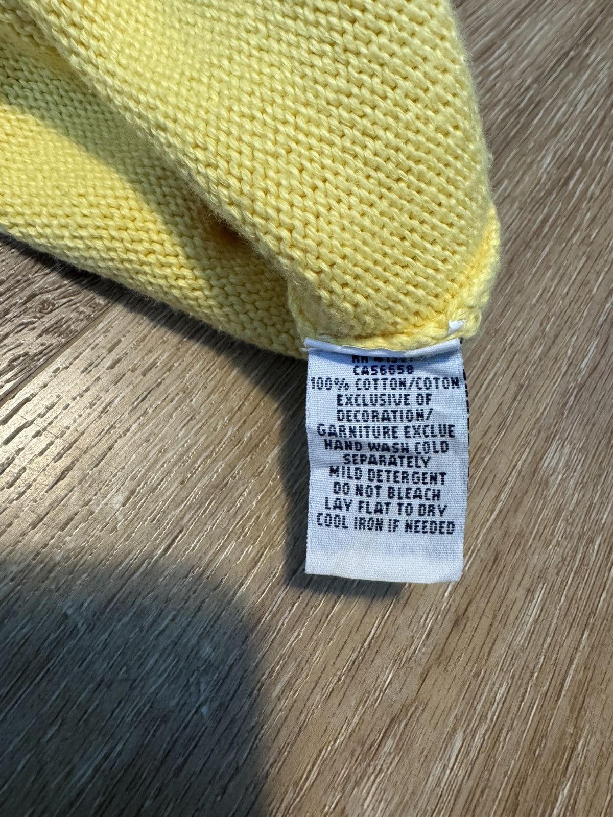 Polo Ralph Lauren Polo Ralph Lauren Gele Quarter-Zip Trui L Size US L / EU 52-54 / 3 - 6 Thumbnail