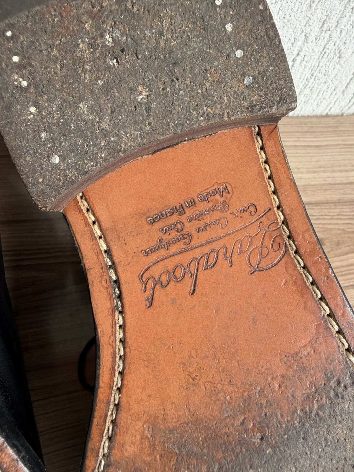 Engineered Garments × Paraboot Square toe derby by Michael marche Size US 11.5 / EU 44-45 - 18 Thumbnail