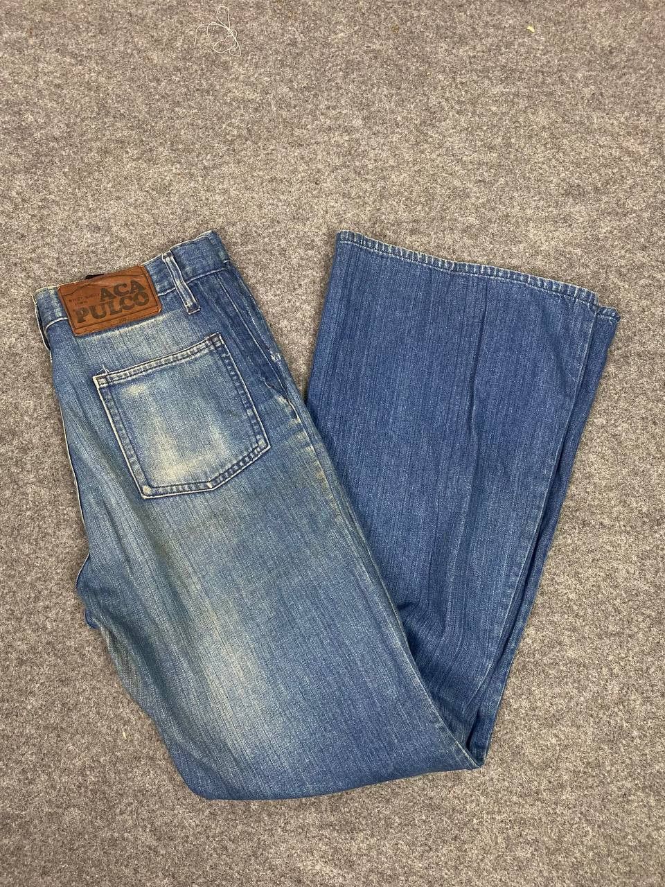 vintage acapulco japanese brands bootcut flare denim