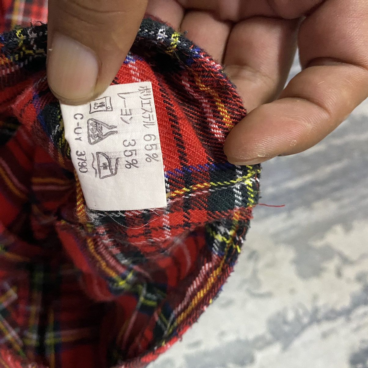 14th Addiction × If Six Was Nine × Japanese Brand Vintage Japan Red Chekered Punk Bondage Pants Size US 29 - 6 Thumbnail