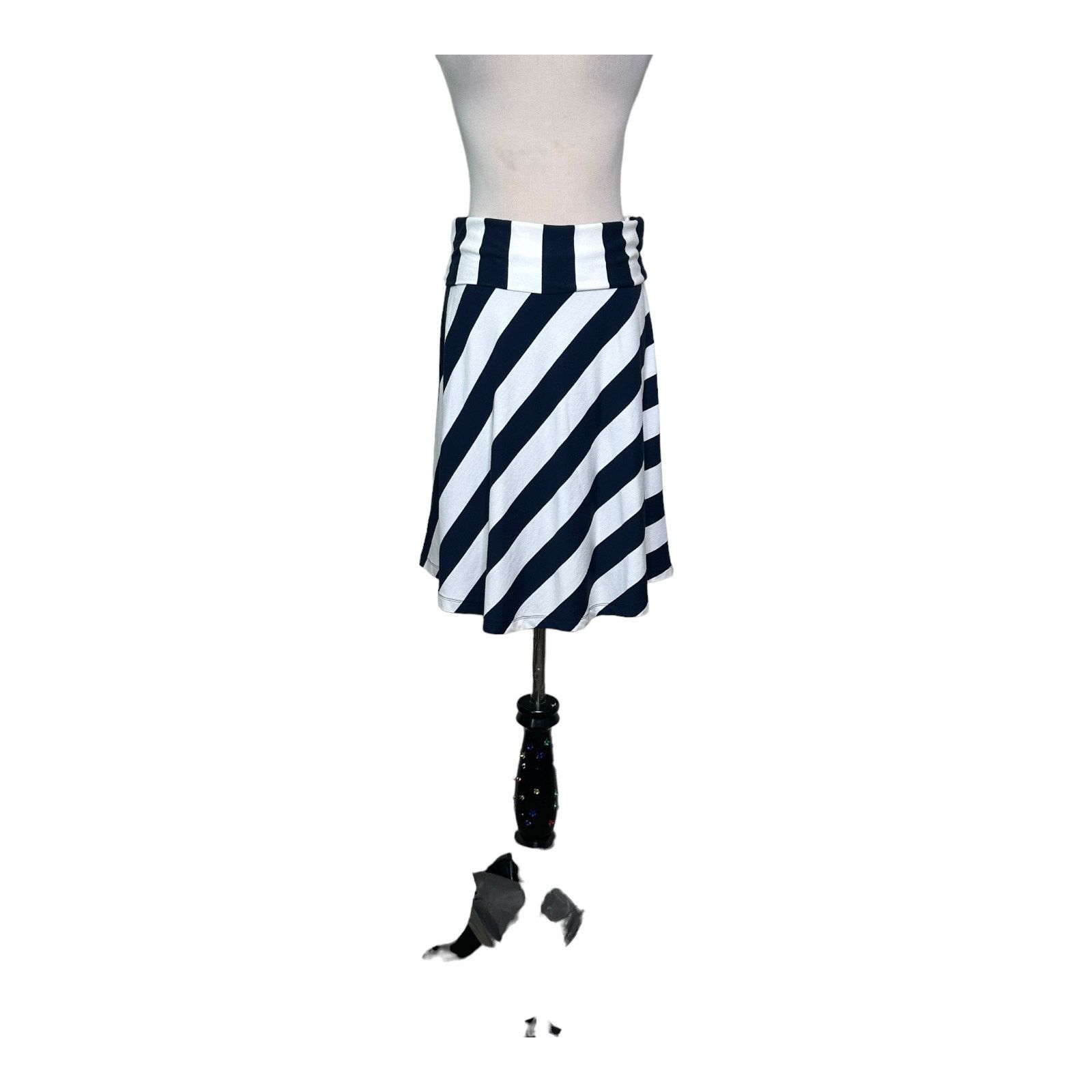 Gap Gap striped pull on nautical mini skirt size XS Size 28" / US 6 / IT 42 - 1 Thumbnail